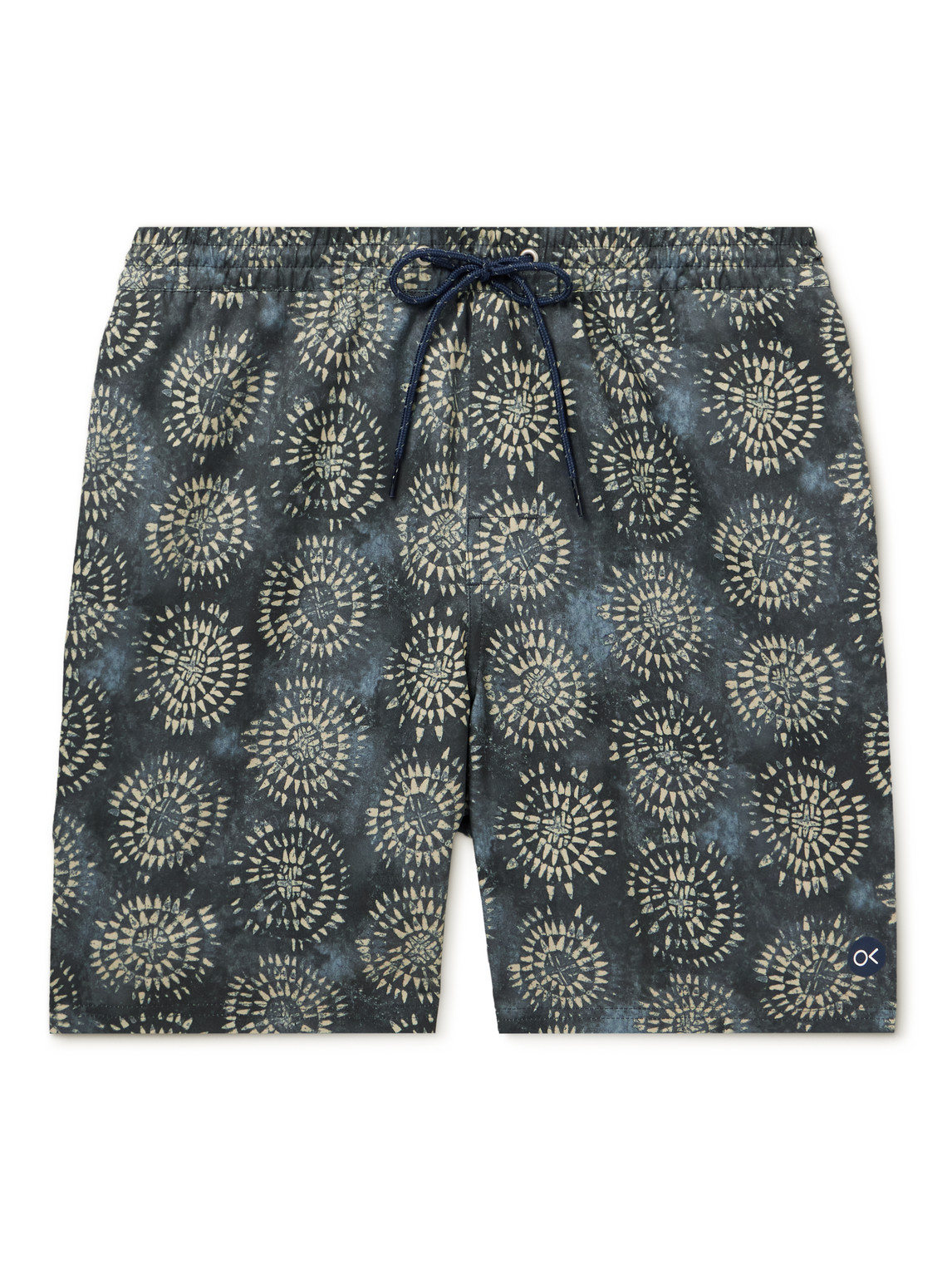 OUTERKNOWN NOMADIC VOLLEY STRAIGHT-LEG MID-LENGTH RECYCLED SWIM SHORTS