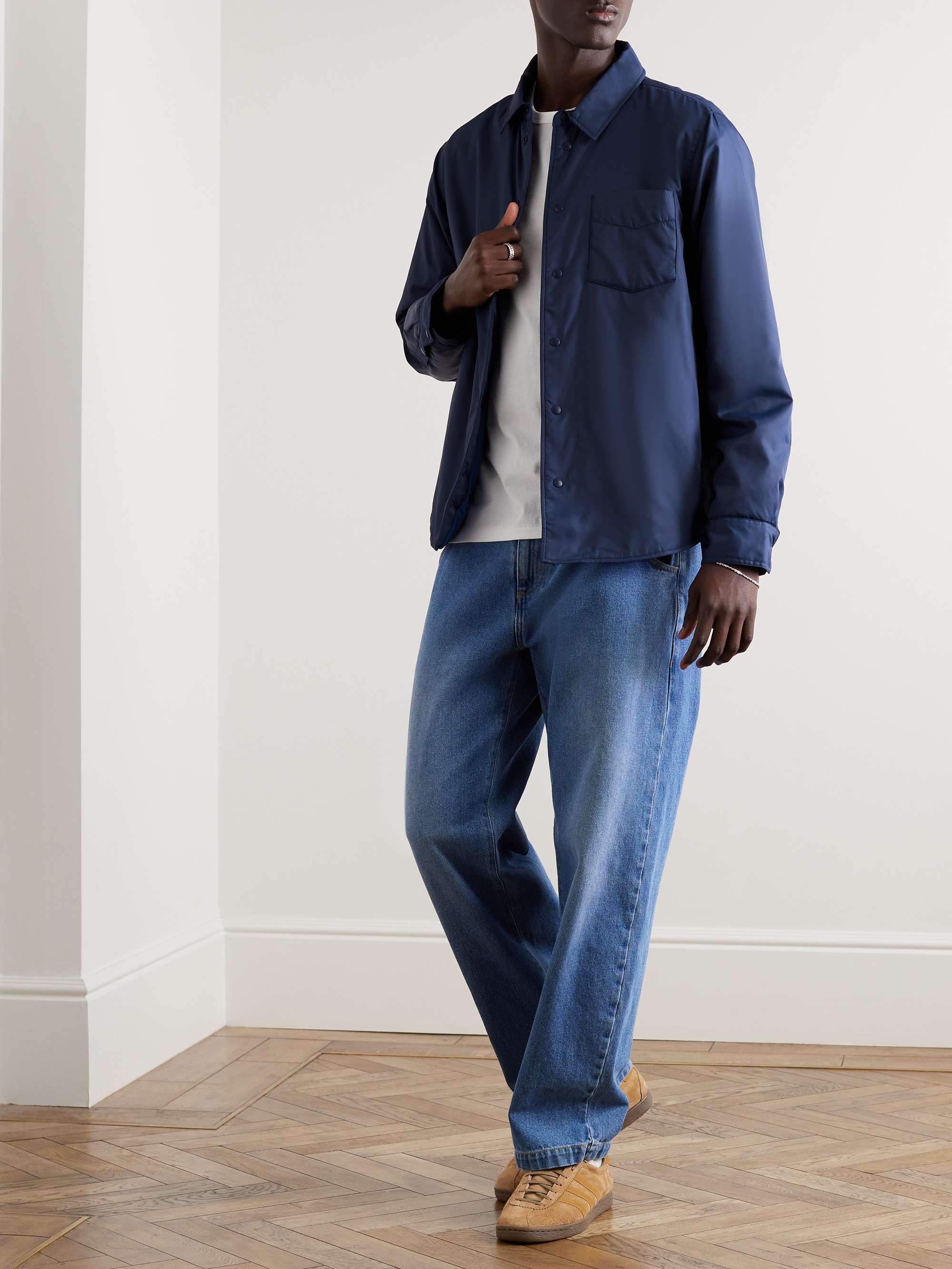 OUTERKNOWN Evolution Recyced-Nylon Twill Shirt Jacket