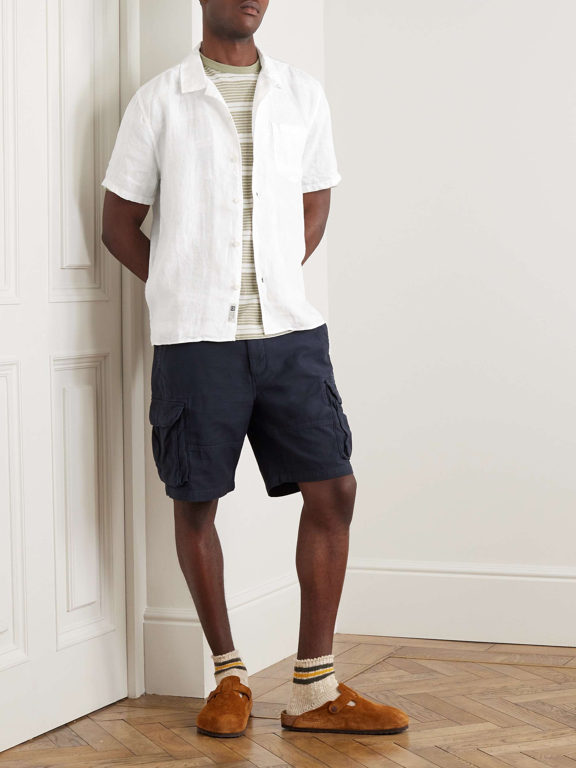 OUTERKNOWN Convertible-Collar Linen Shirt for Men | MR PORTER