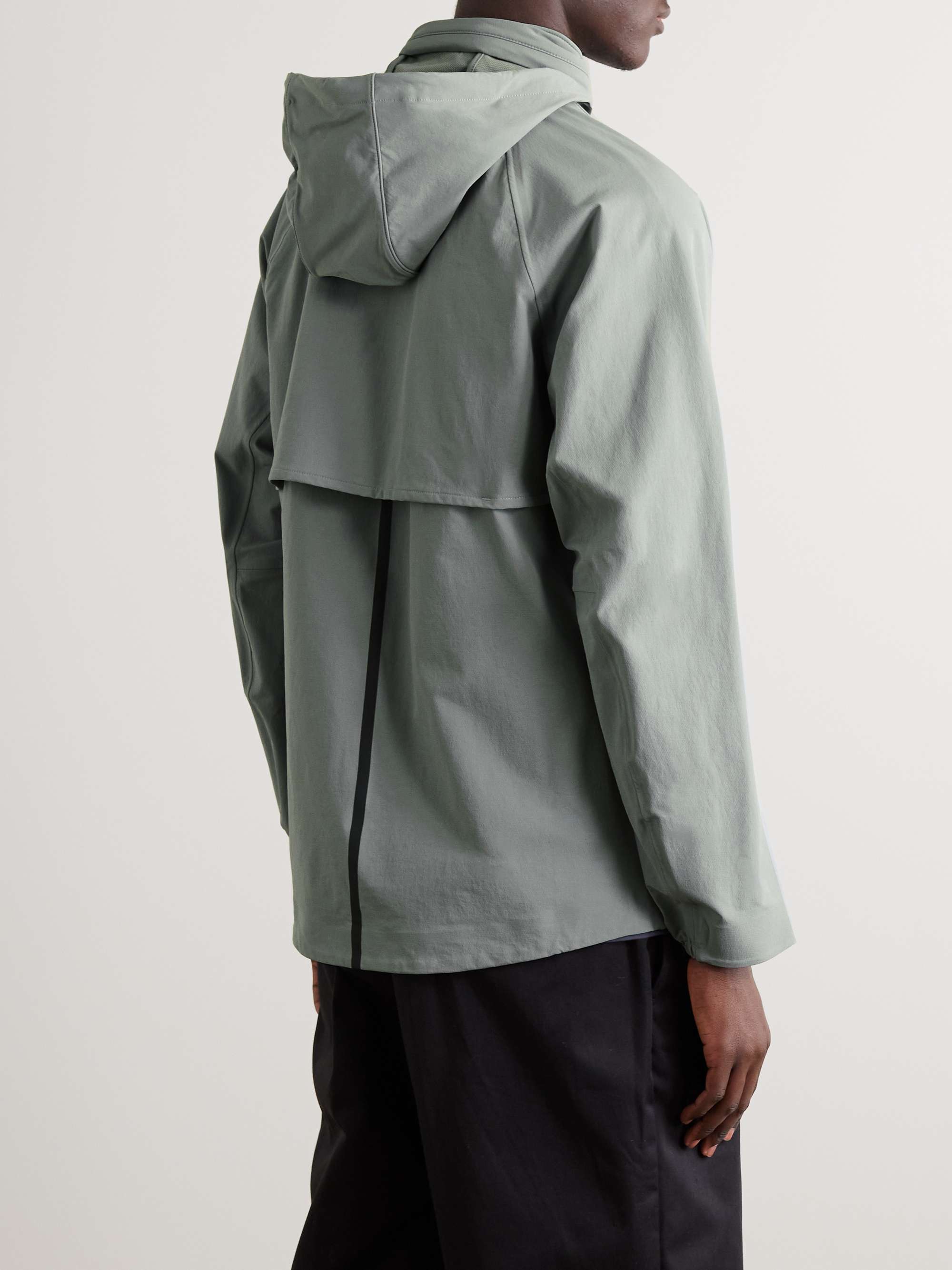 OUTERKNOWN Apex Stretch Recycled-Nylon Hooded Jacket