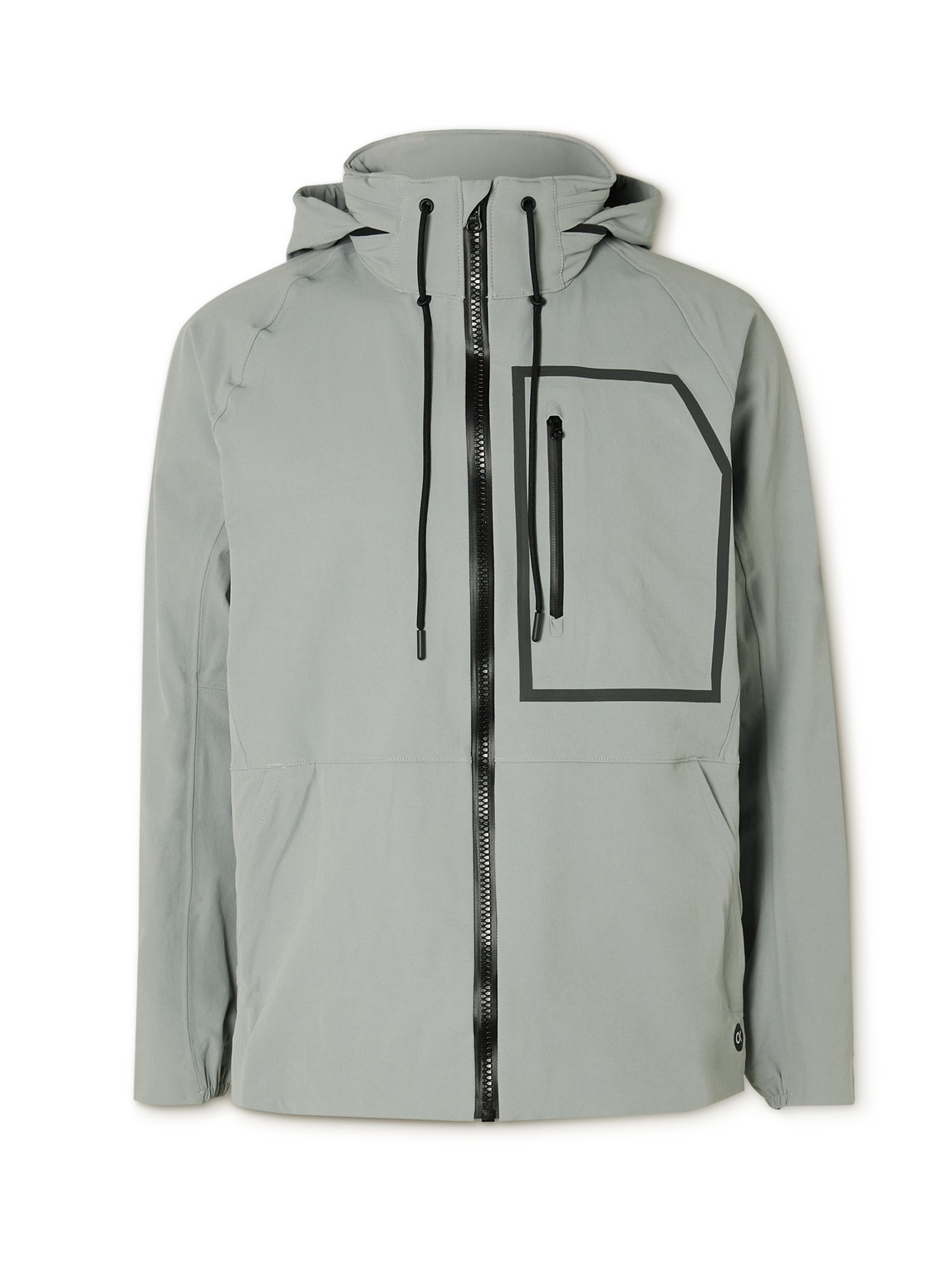 Apex Stretch Recycled-Nylon Hooded Jacket