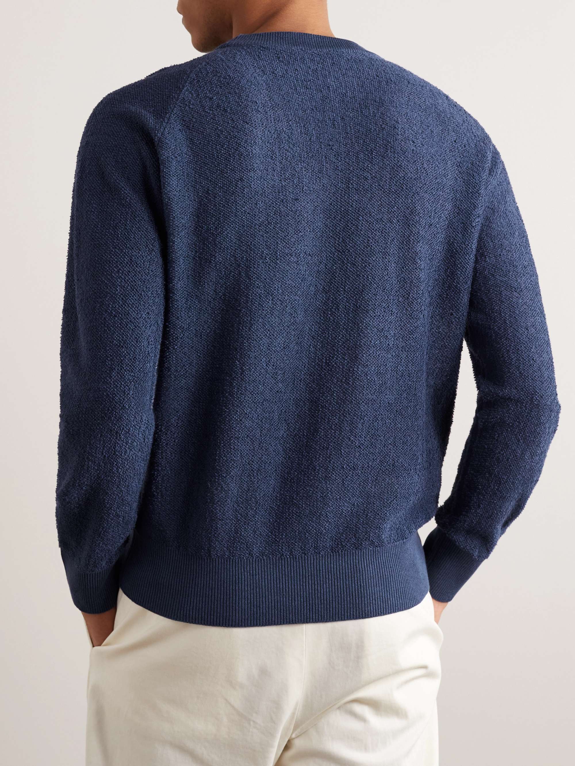 PIACENZA 1733 Linen and Cotton-Blend Sweater