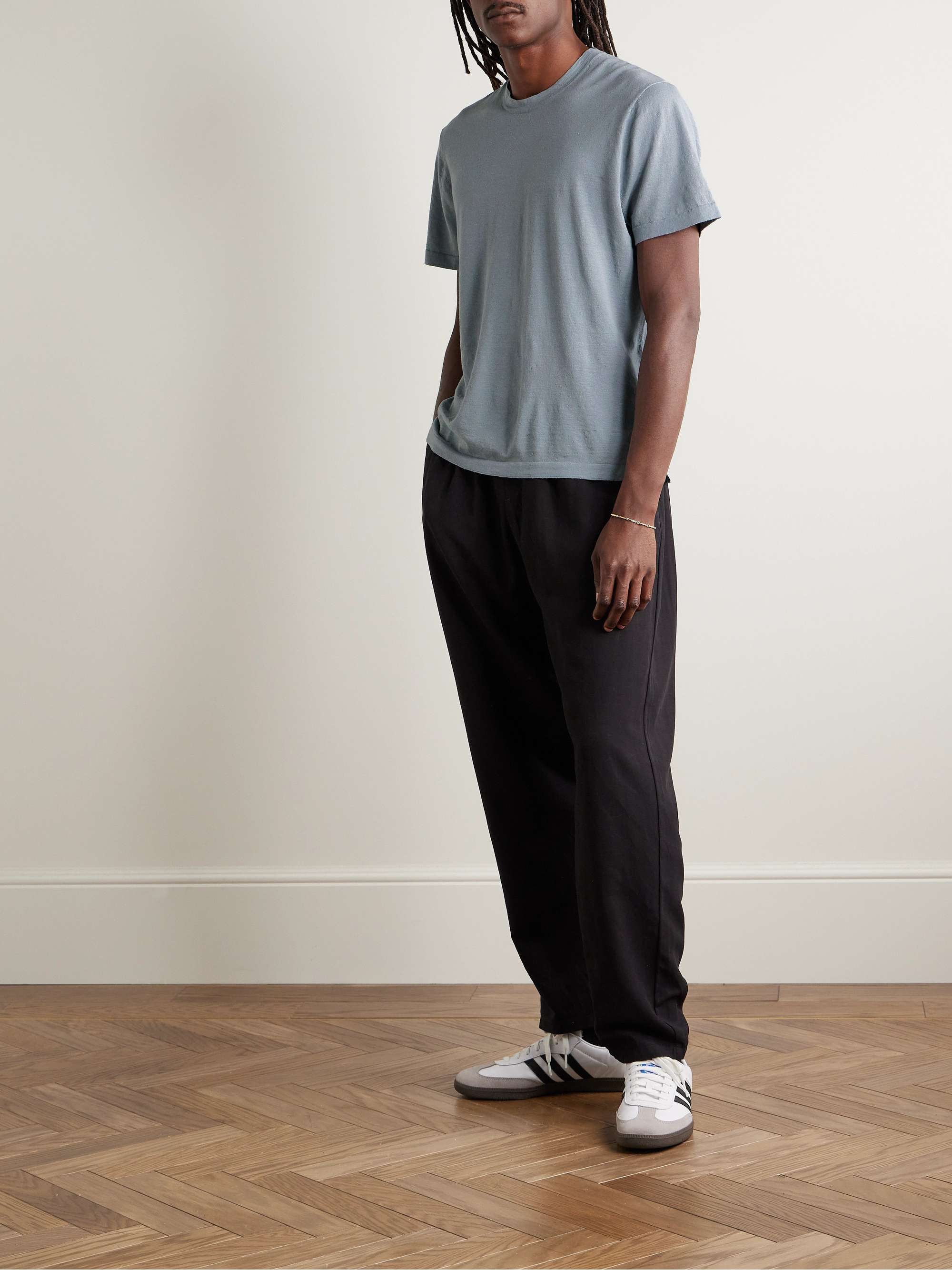 JAMES PERSE Linen-Blend Jersey T-Shirt for Men | MR PORTER