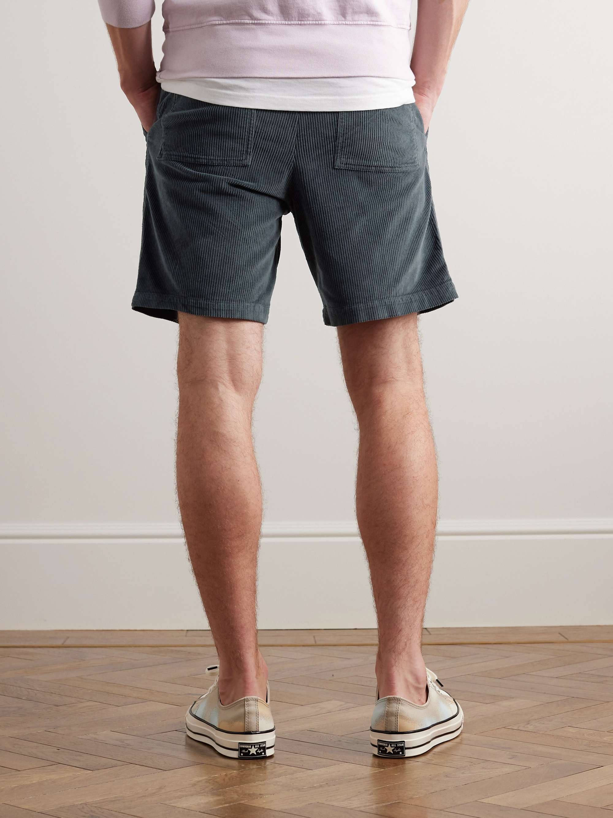 JAMES PERSE StraightLeg CottonBlend Corduroy Shorts for Men MR PORTER