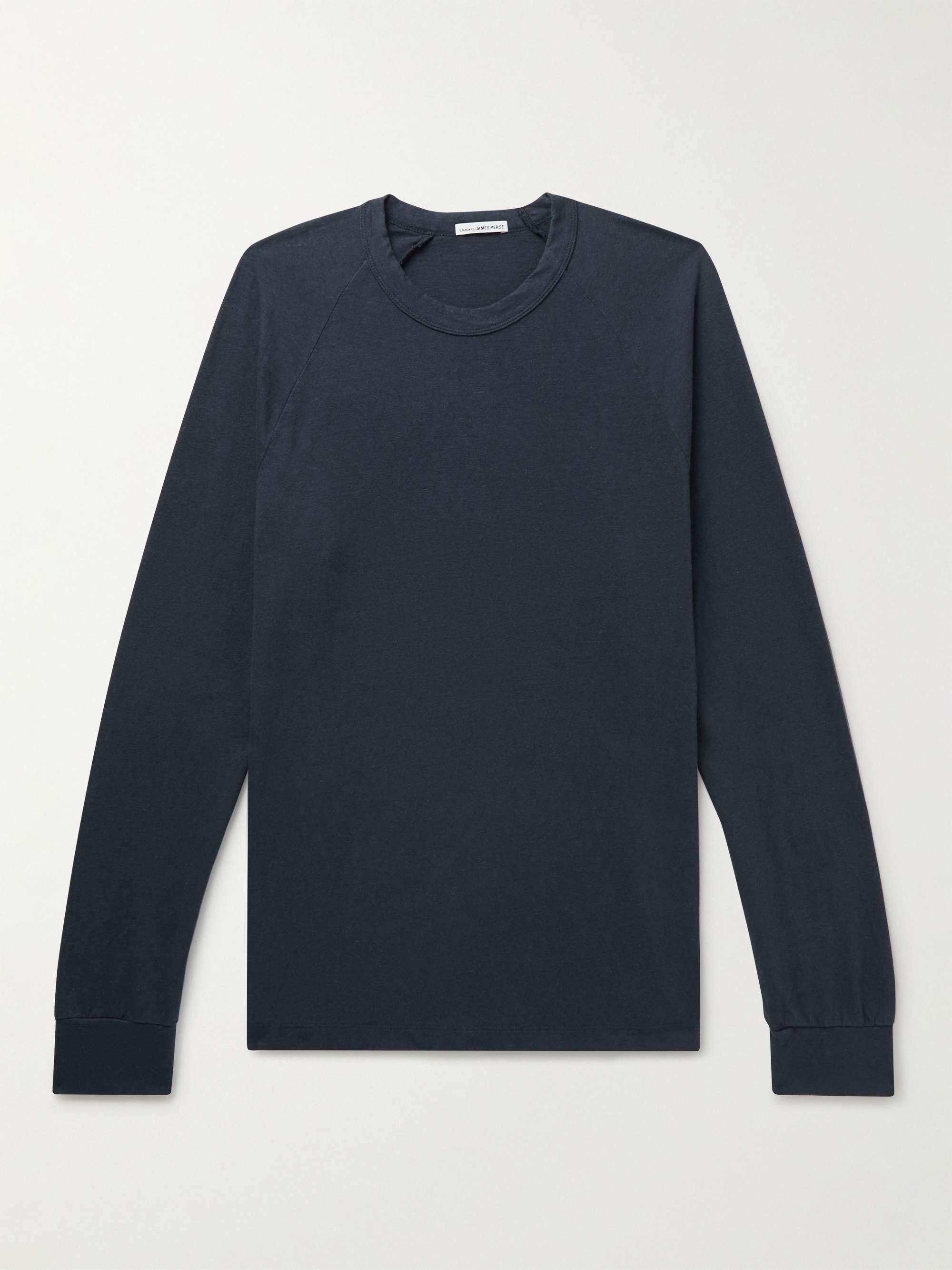 JAMES PERSE Cotton and Linen Blend Jersey T Shirt for Men MR PORTER