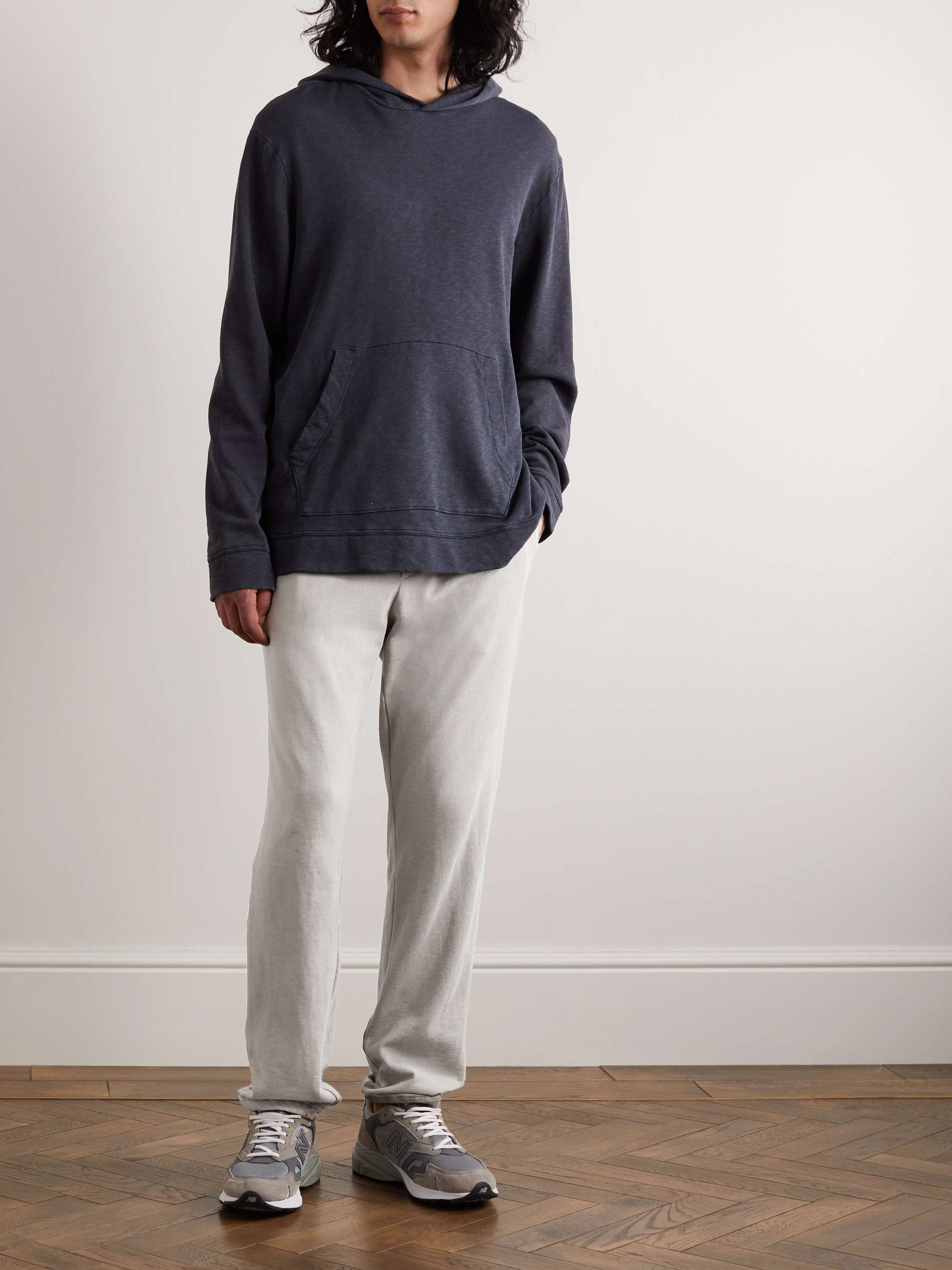 JAMES PERSE Tapered Supima Cotton-Jersey Sweatpants
