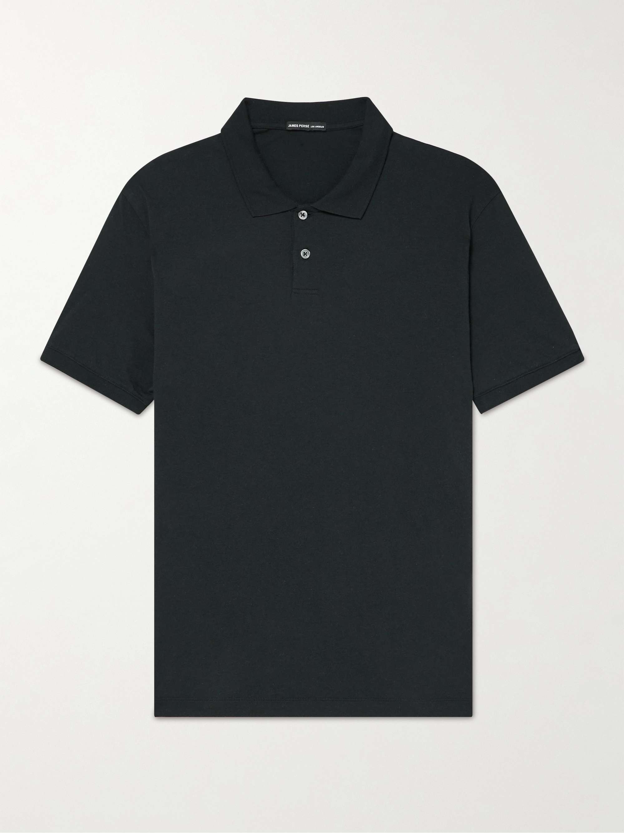 JAMES PERSE Cotton-Jersey Polo Shirt