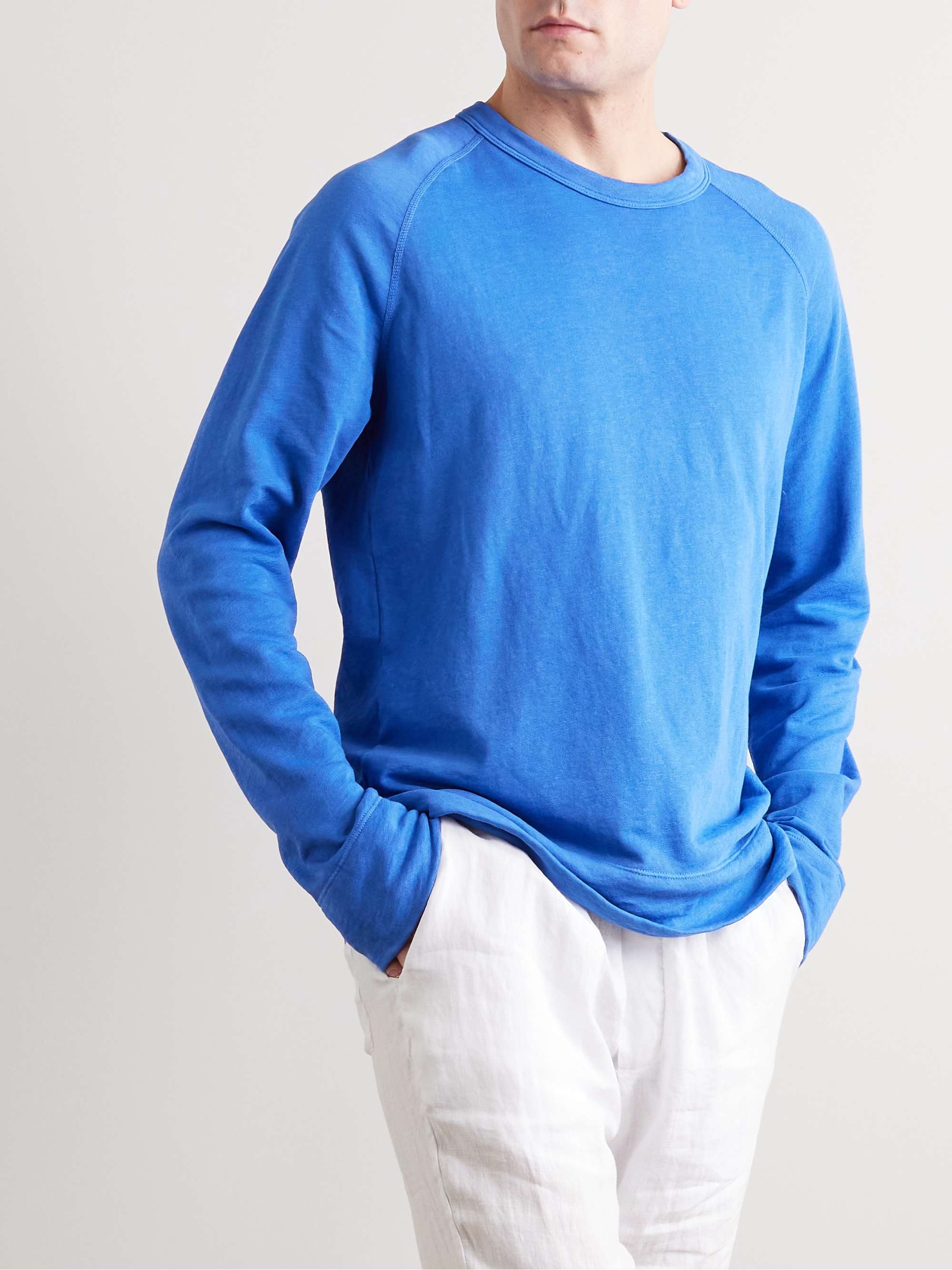 JAMES PERSE Supima Cotton-Jersey Sweatshirt