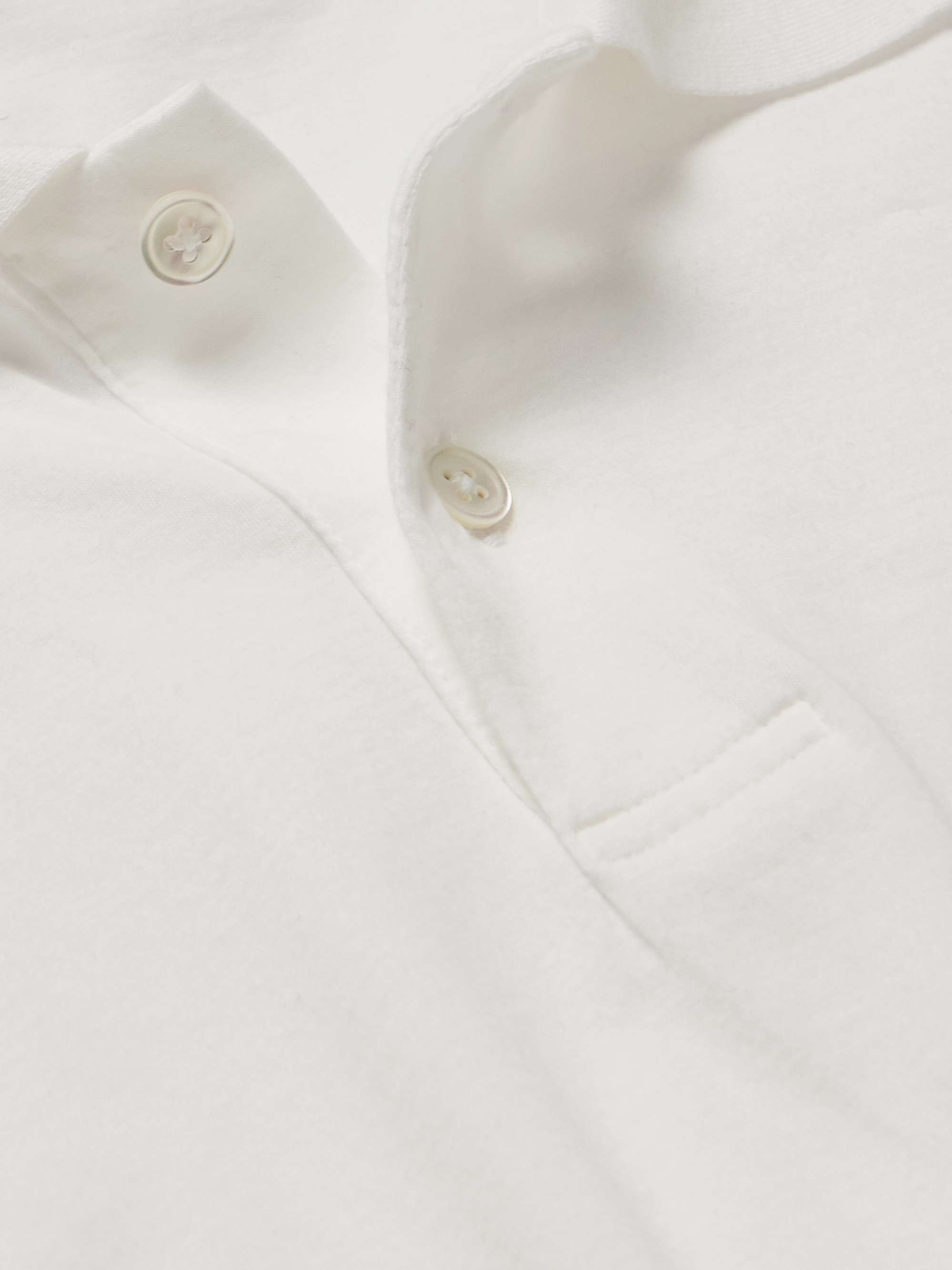 JAMES PERSE Cotton-Jersey Polo Shirt