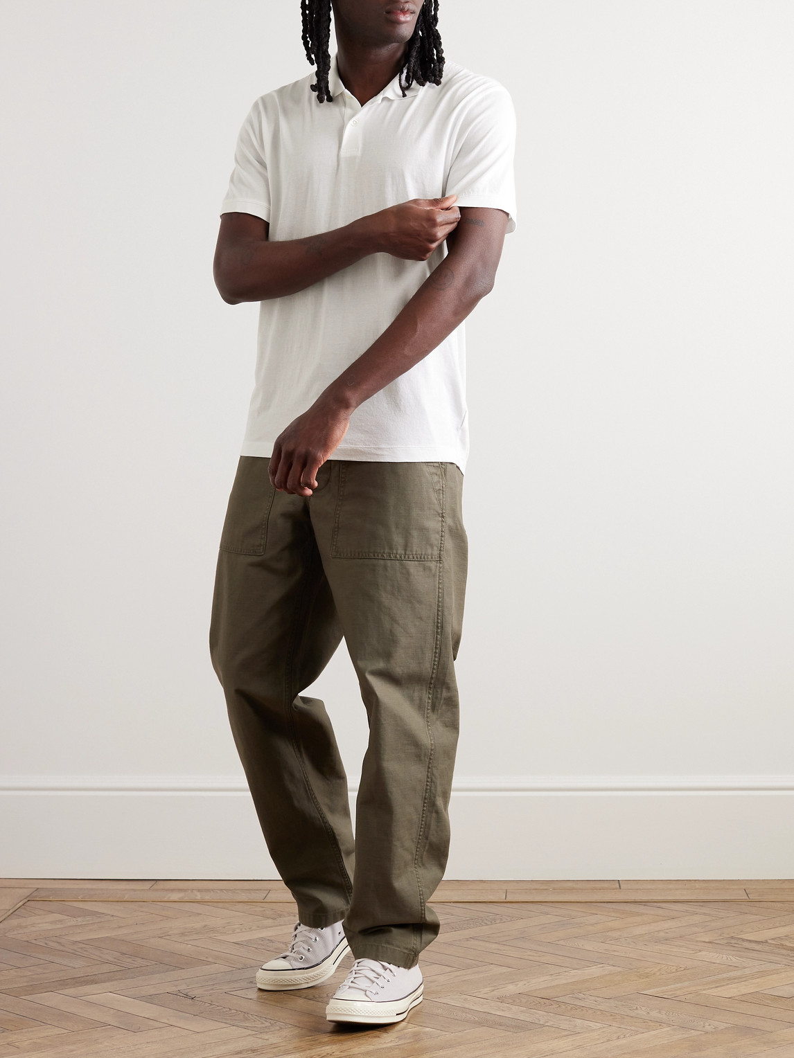 Cotton-Jersey Polo Shirt — 2