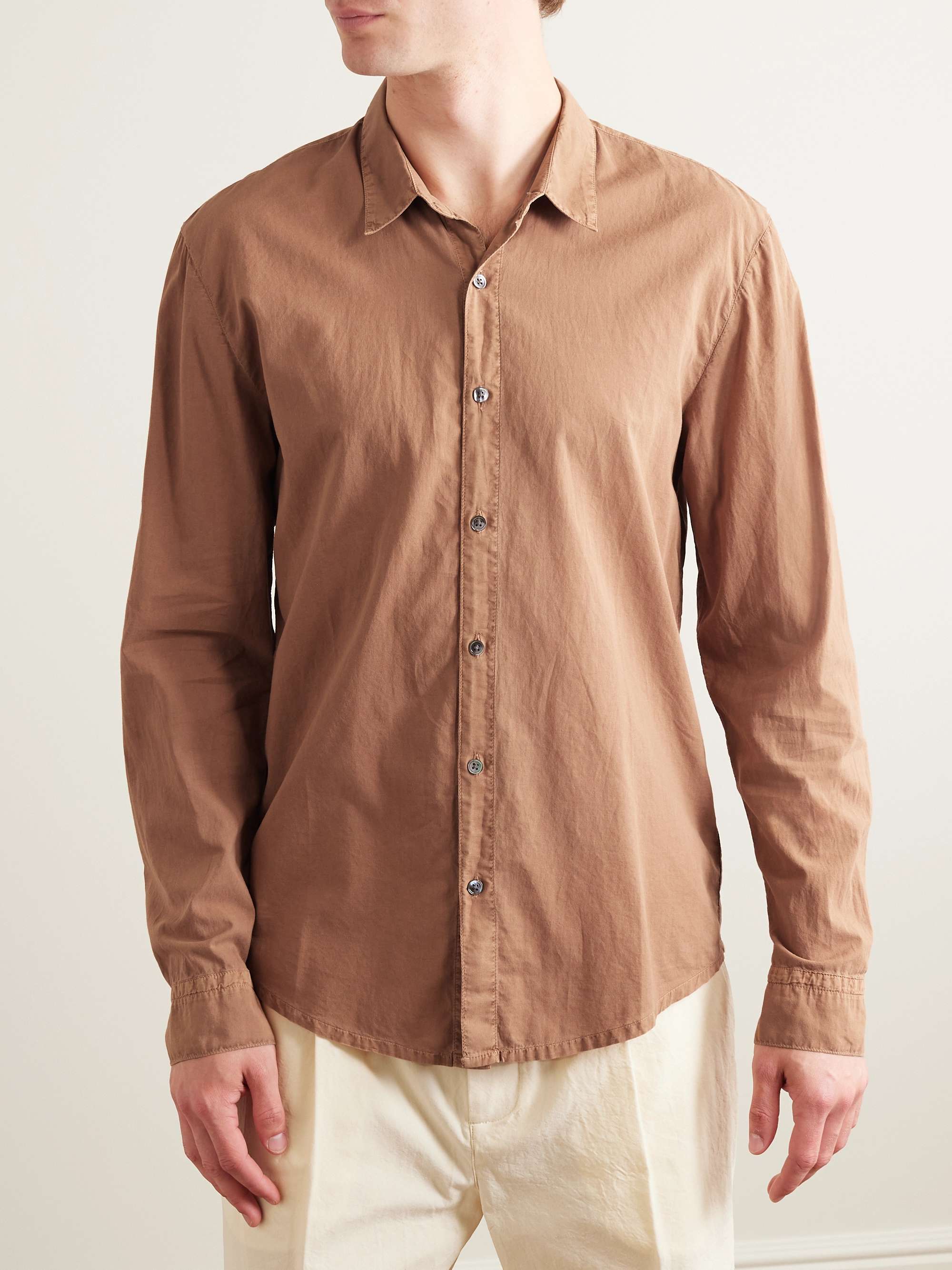 JAMES PERSE Standard Cotton Shirt for Men MR PORTER