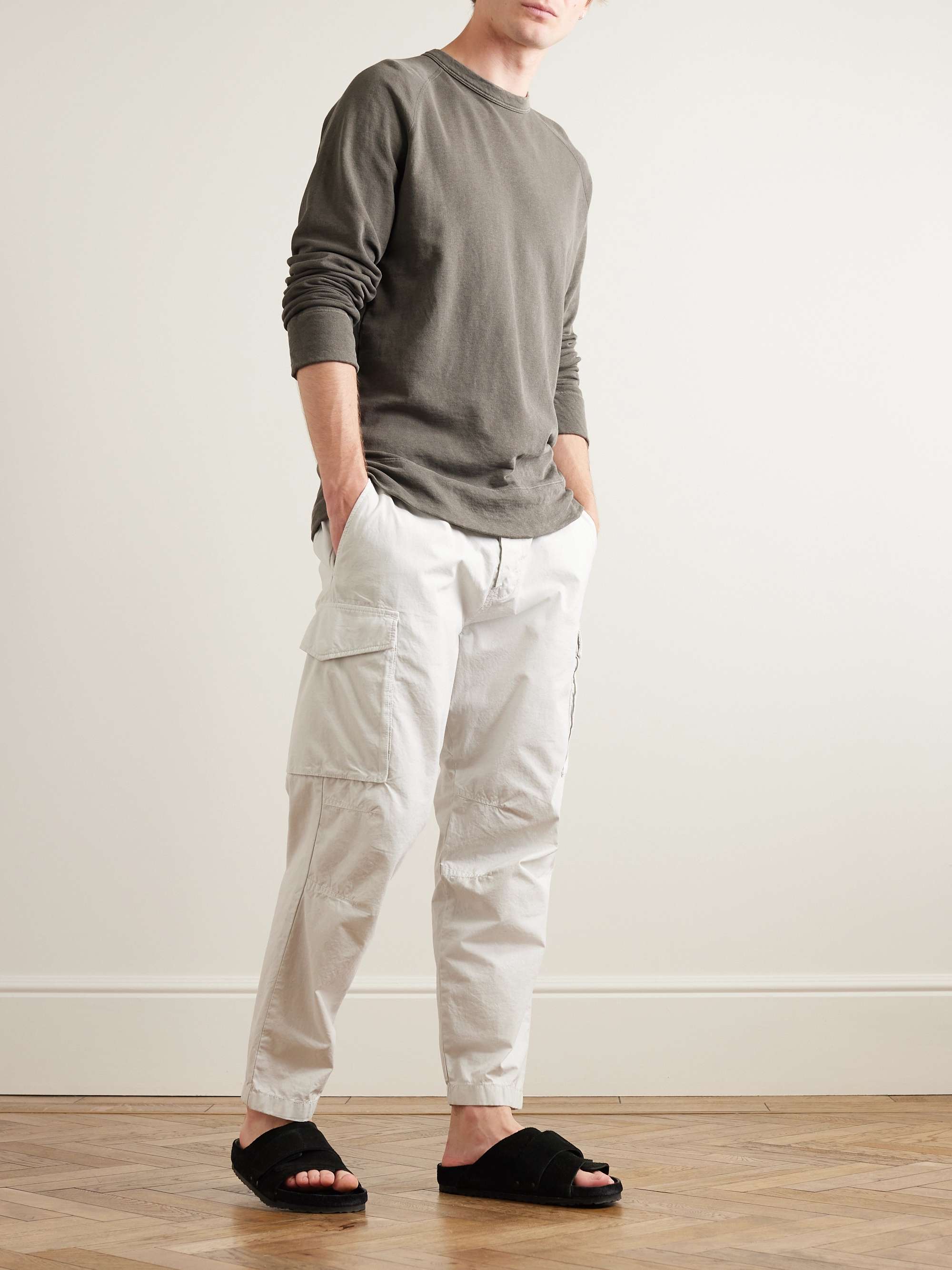 JAMES PERSE Supima Cotton-Jersey Sweatshirt