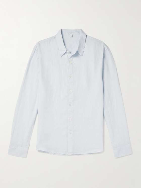 Jamesperse Garment-Dyed Linen Shirt