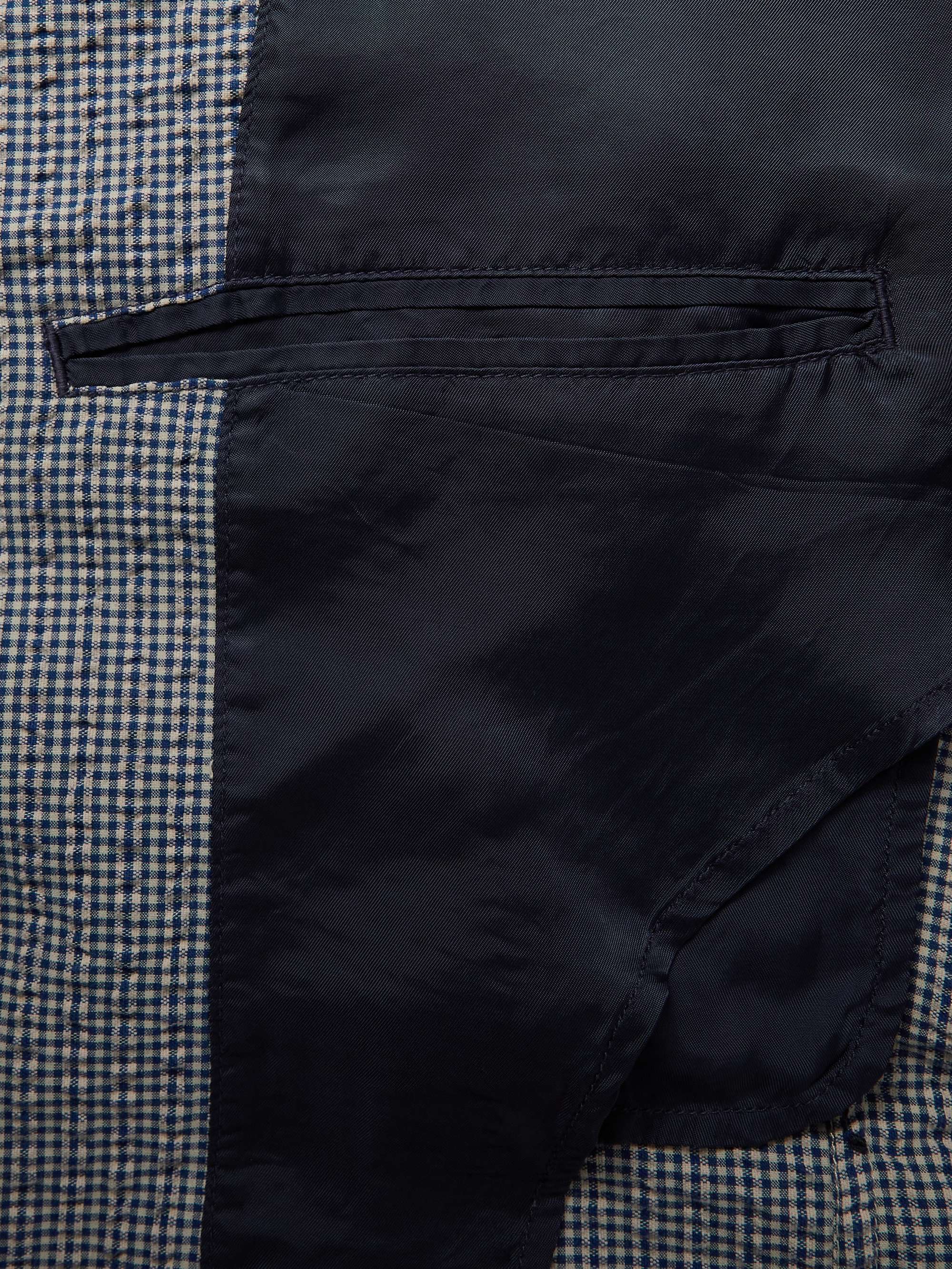 RRL Striped Cotton-Seersucker Suit Jacket