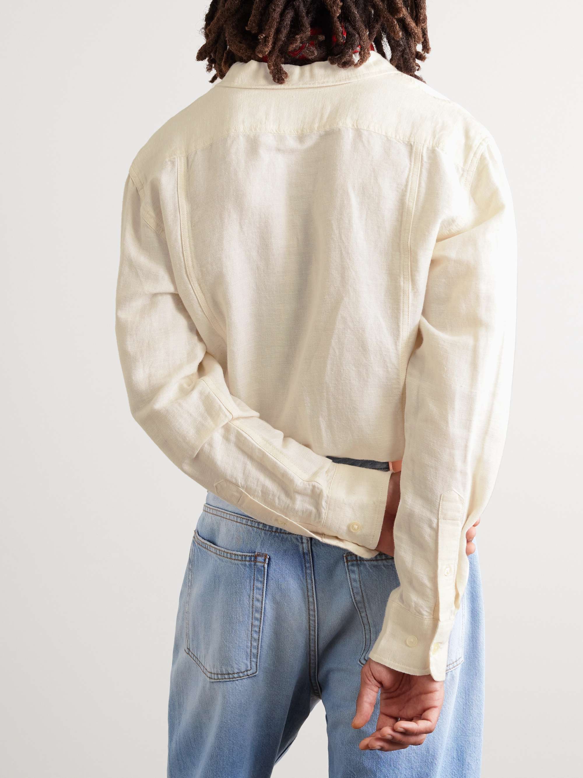 CORRIDOR Linen and Cotton-Blend Shirt