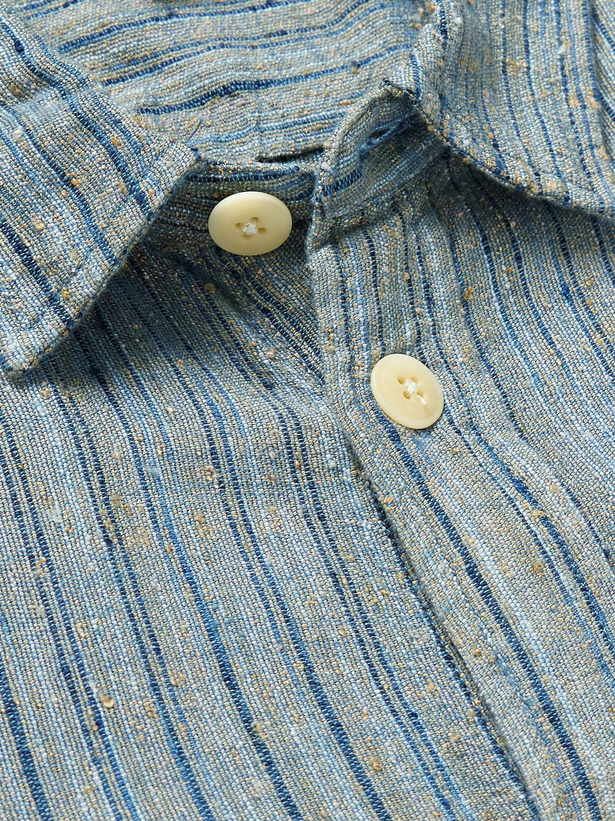 CORRIDOR Beachside Striped Jacquard Shirt