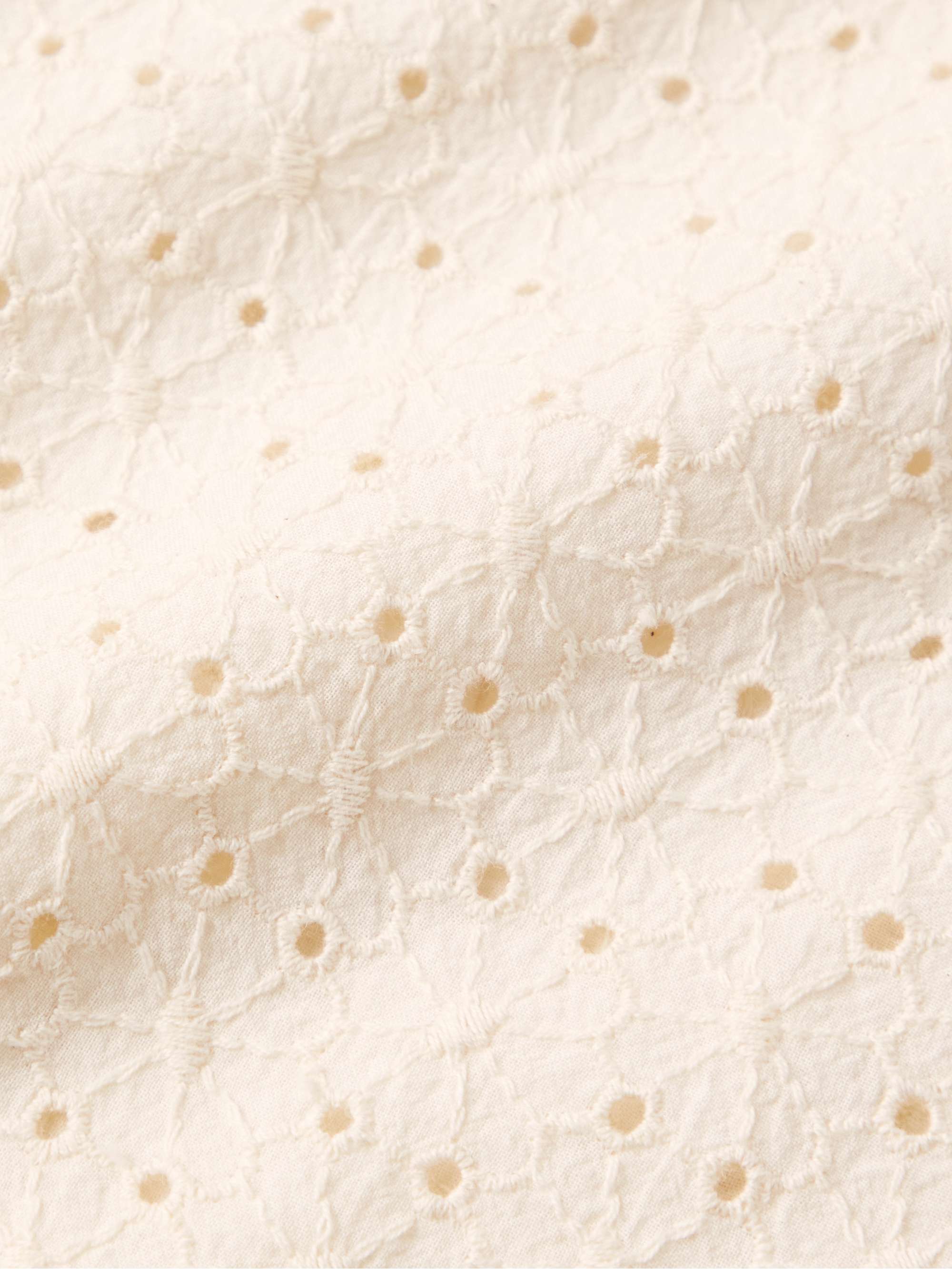 CORRIDOR Camp-Collar Broderie Anglaise Cotton Shirt