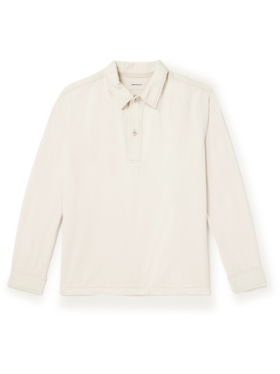 Norse Projects Lund Eco Dye Shirt In White
