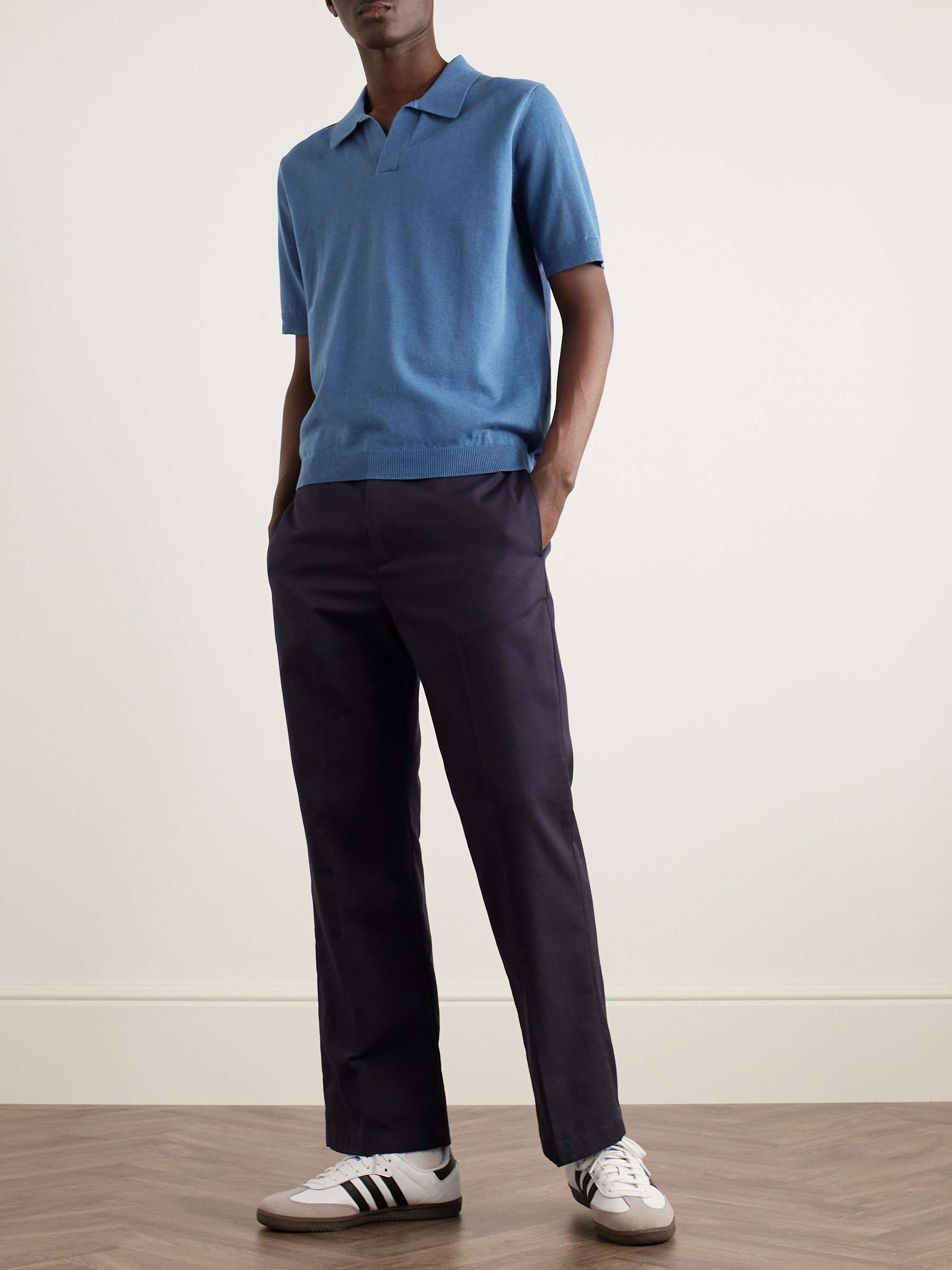 NORSE PROJECTS Leif Linen and Cotton-Blend Polo Shirt for Men | MR PORTER