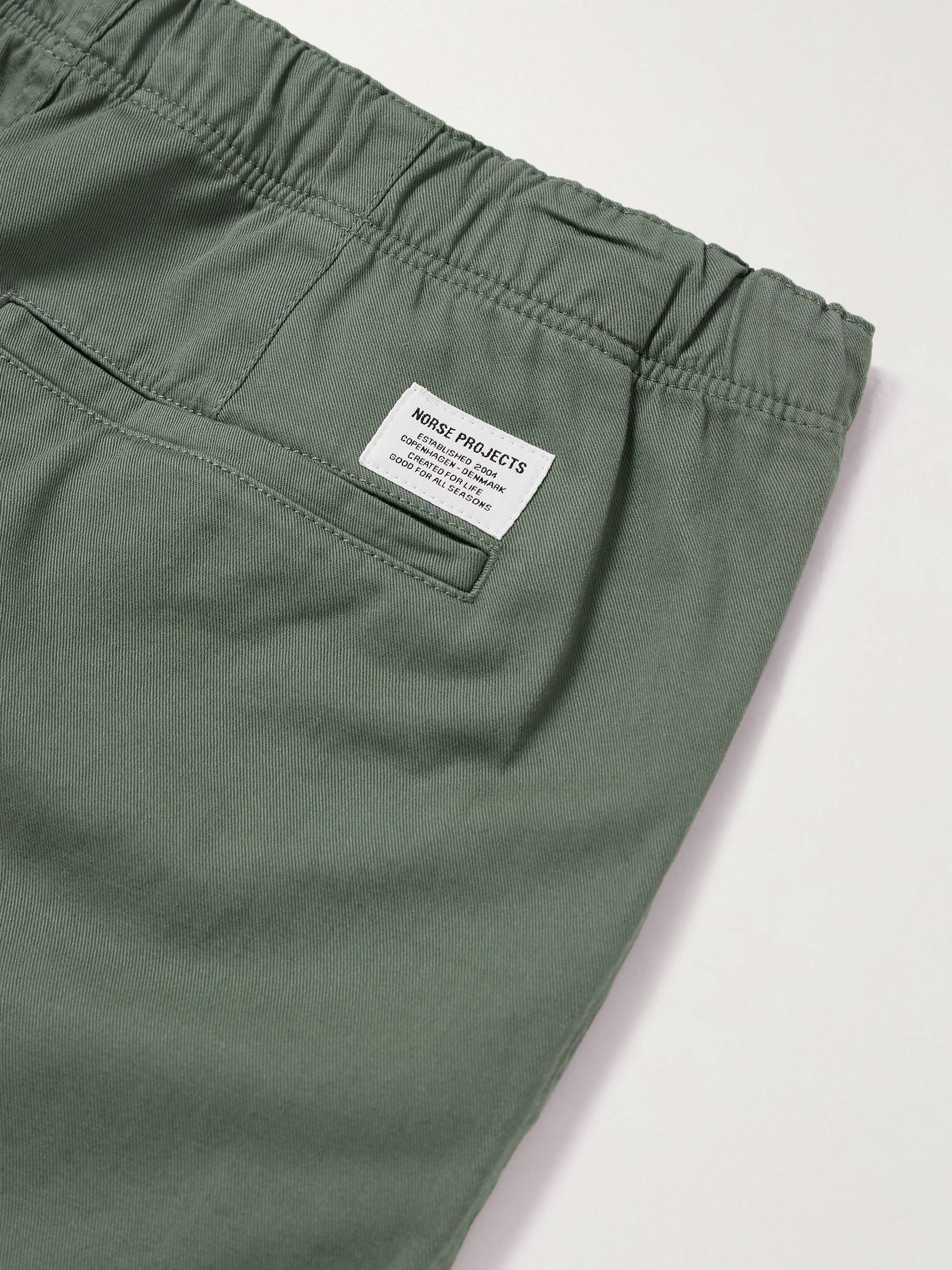 NORSE PROJECTS Ezra Straight-Leg Stretch-Cotton Twill Trousers | MR PORTER