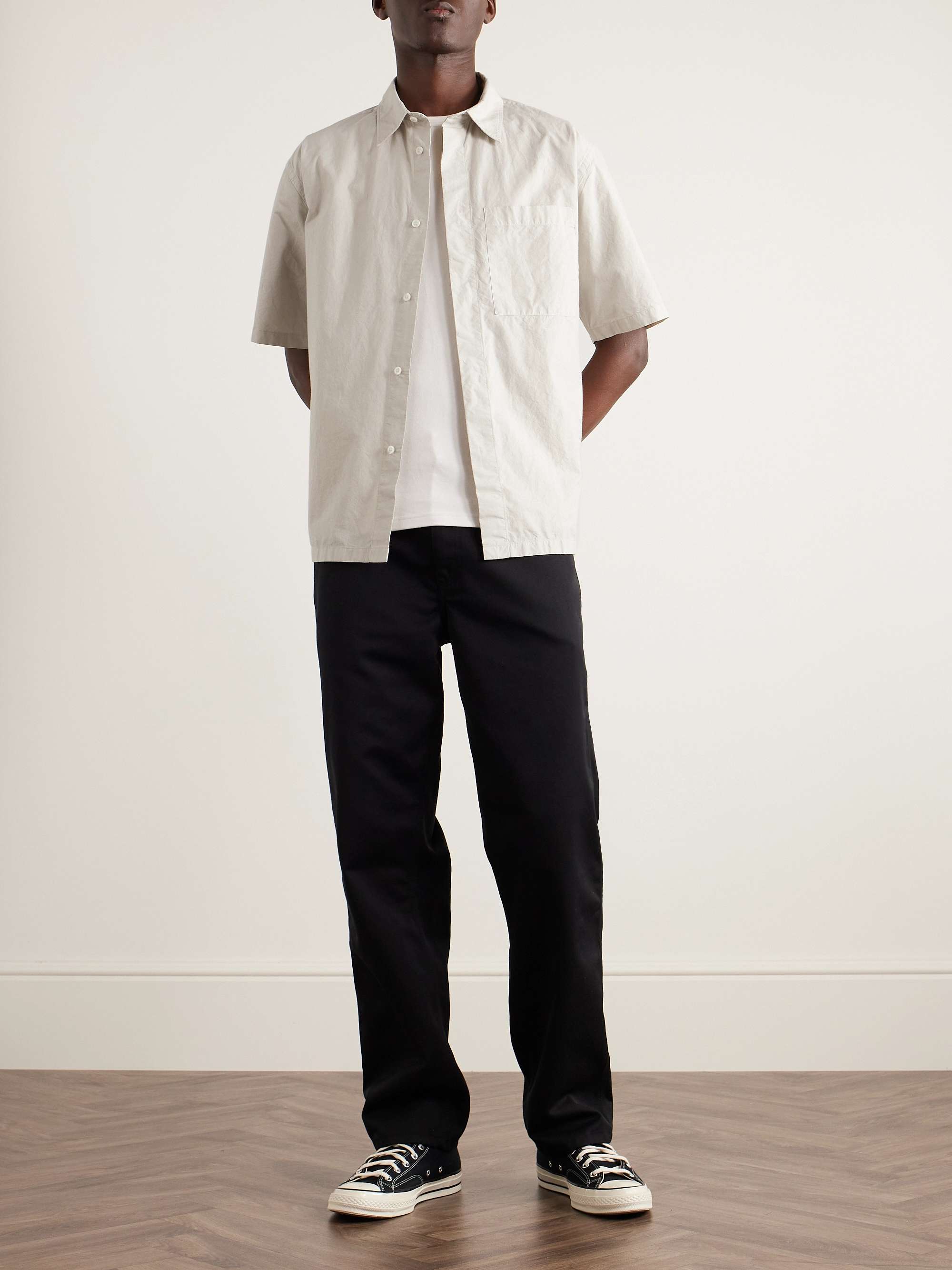Norse projects short sleeve best sale shirt