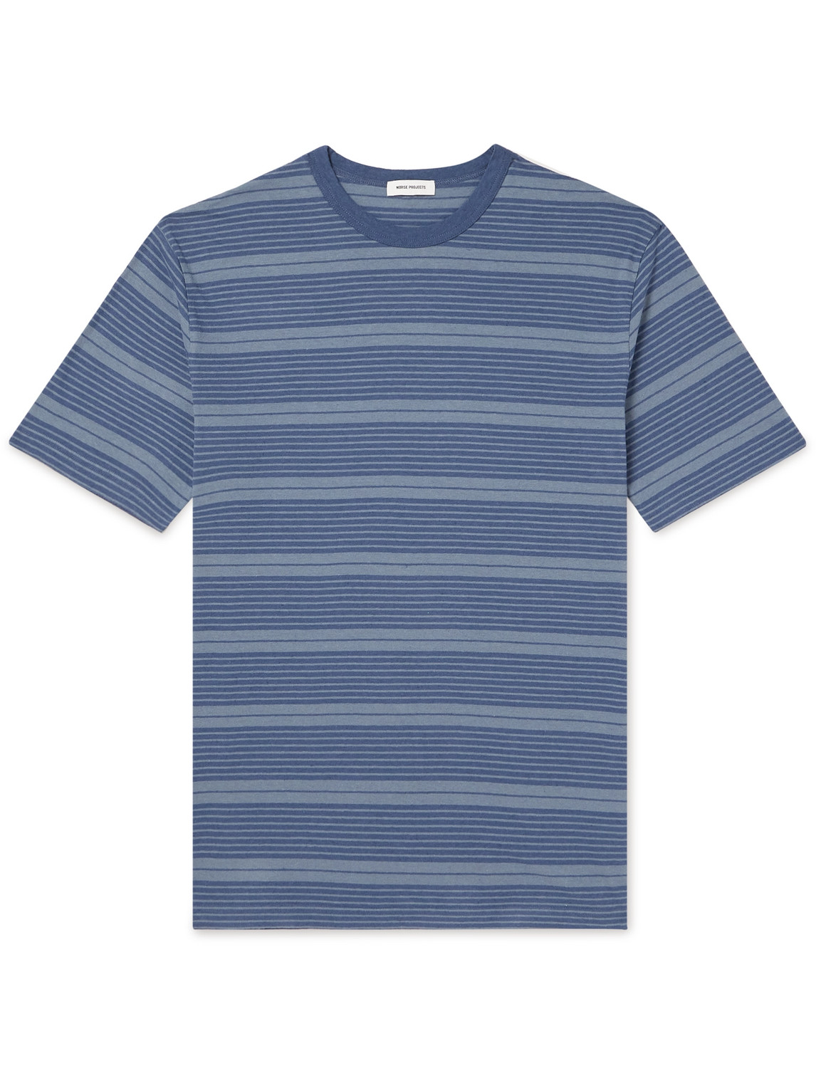 Norse Projects Blue Johannes T-shirt In Blue