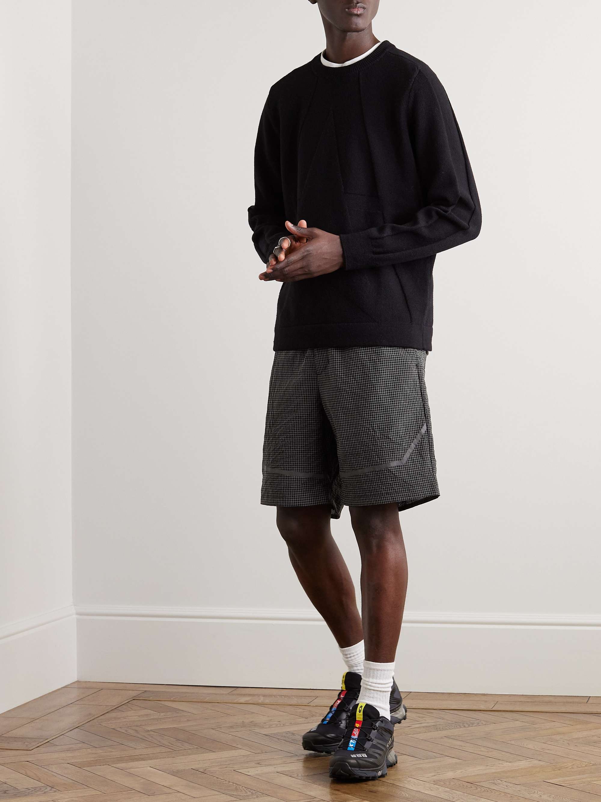 NORSE PROJECTS ARKTISK Straight-Leg Checked Ripstop Shorts | MR PORTER