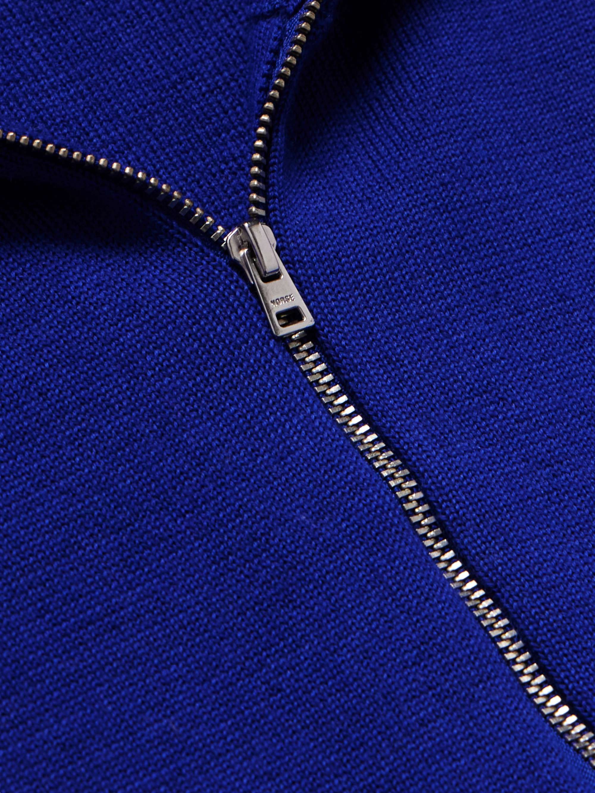 NORSE PROJECTS ARKTISK Merino Wool-Blend Half-Zip Sweater for Men | MR ...