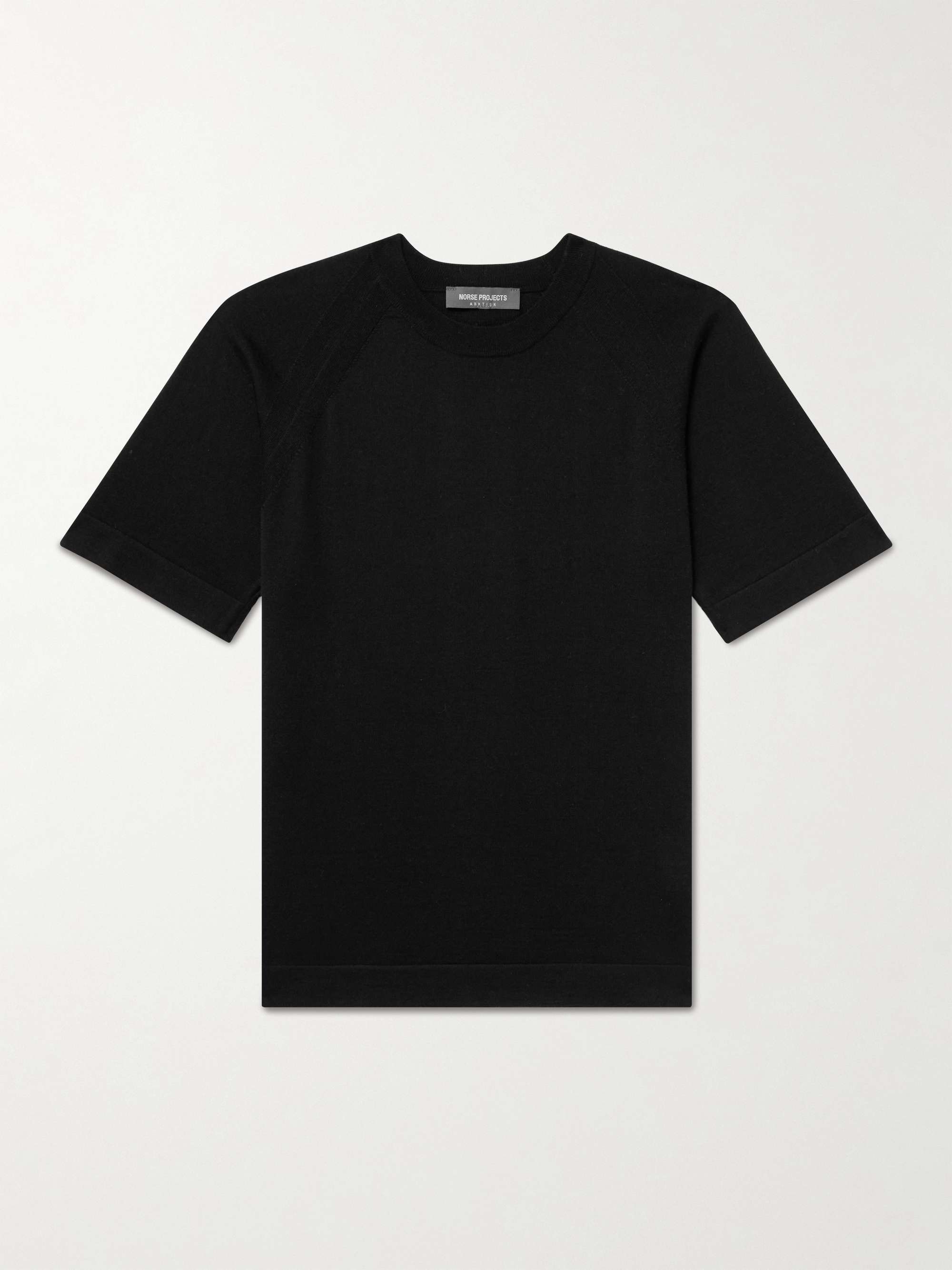 merino wool blend t shirt