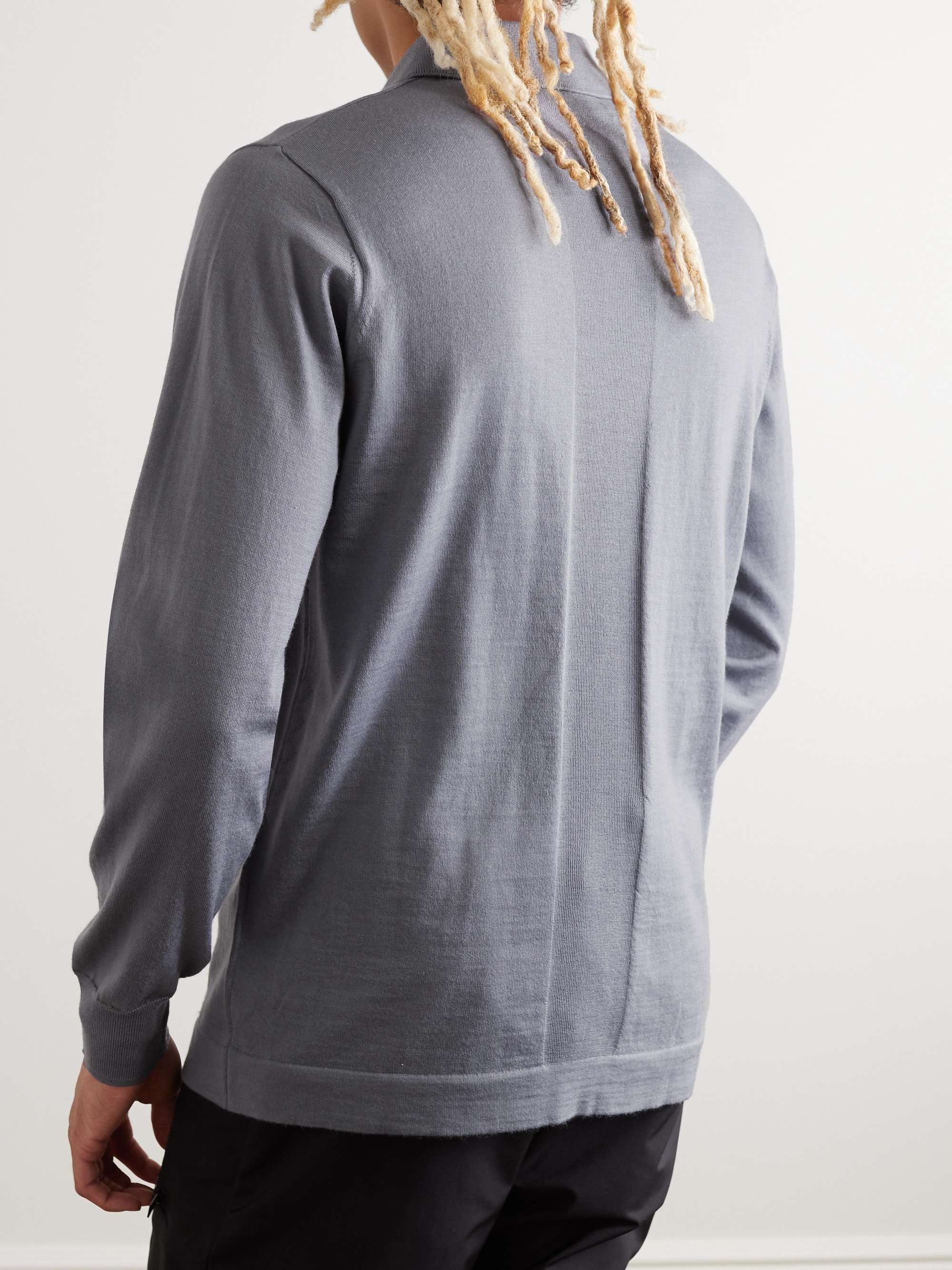 NORSE PROJECTS ARKTISK Merino Wool-Blend Polo Shirt for Men | MR PORTER