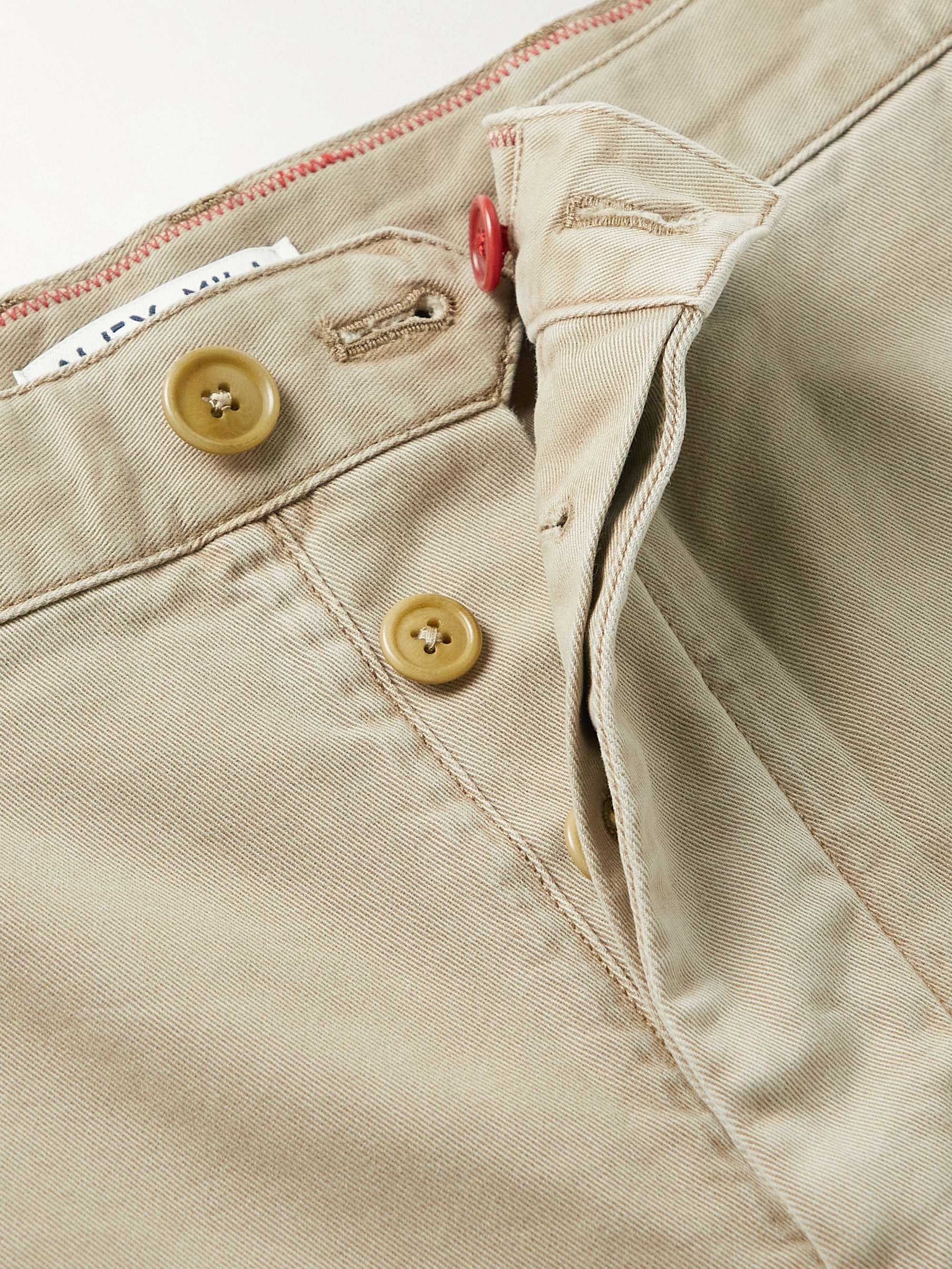 ALEX MILL Straight-Leg Cotton-Twill Shorts