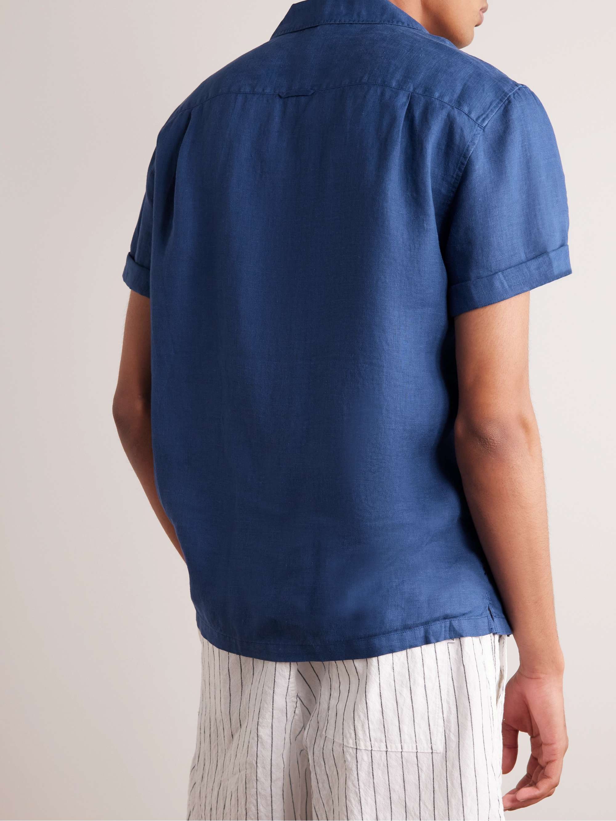 ALEX MILL Convertible-Collar Linen Shirt for Men | MR PORTER