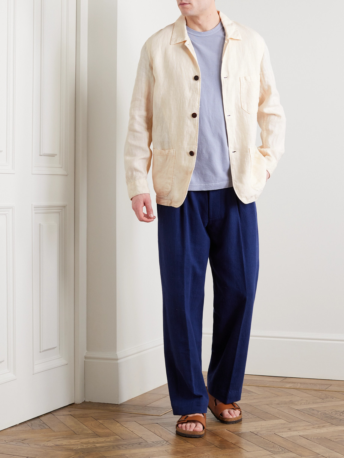 Labura Slim-Fit Linen Jacket — 2