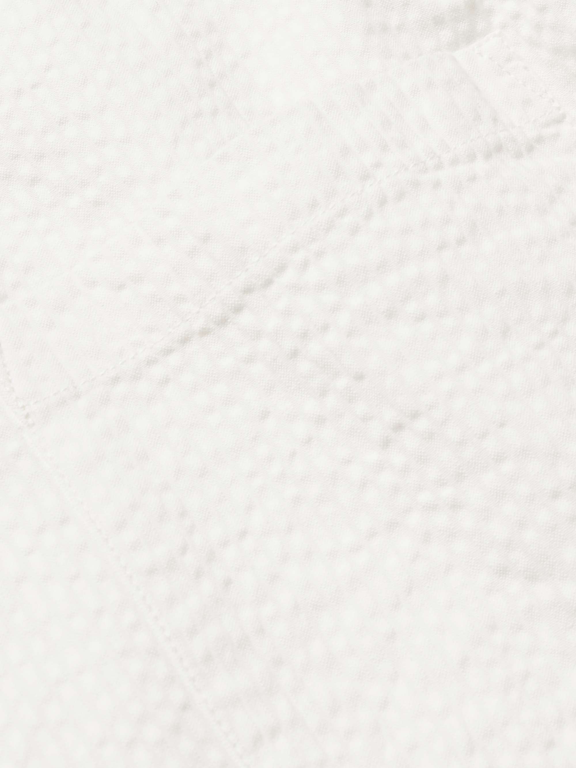 PORTUGUESE FLANNEL Atlantico Slim-Fit Button-Down Collar Cotton-Seersucker Shirt