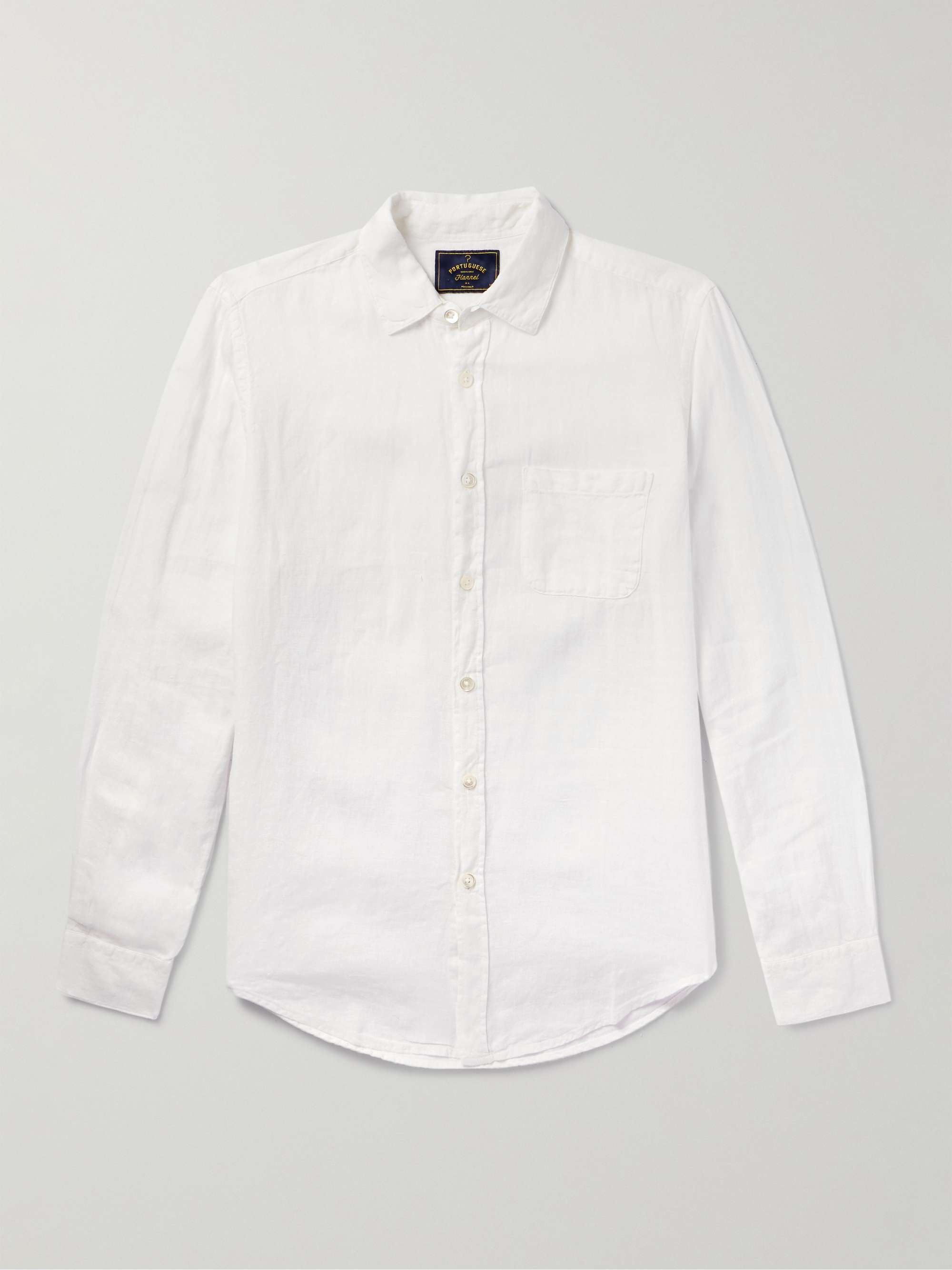 PORTUGUESE FLANNEL Linen Shirt for Men | MR PORTER