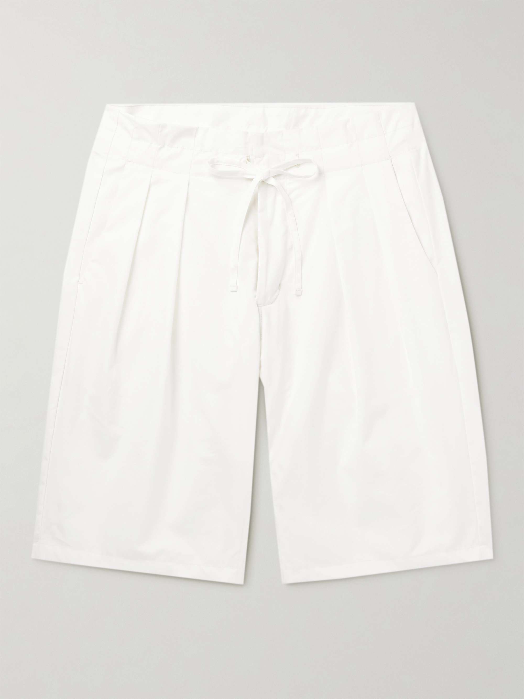 MONITALY Straight-Leg Cotton Shorts