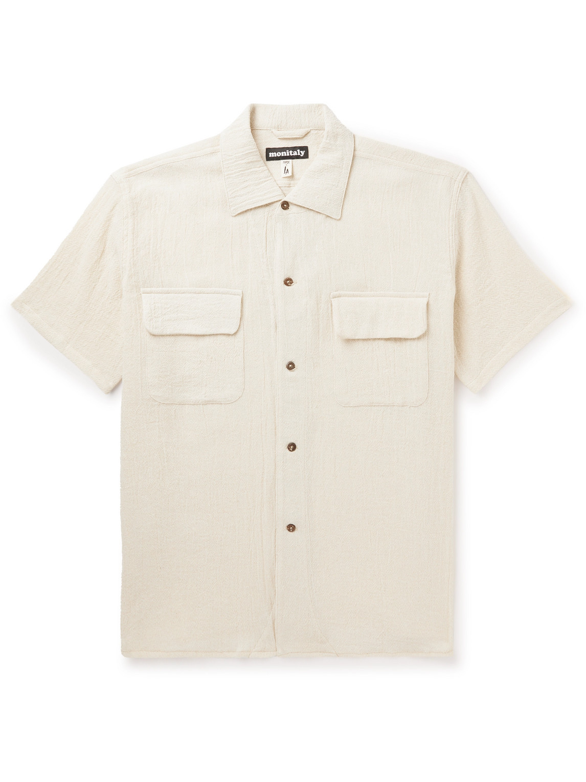 Milano Textured-Cotton Shirt