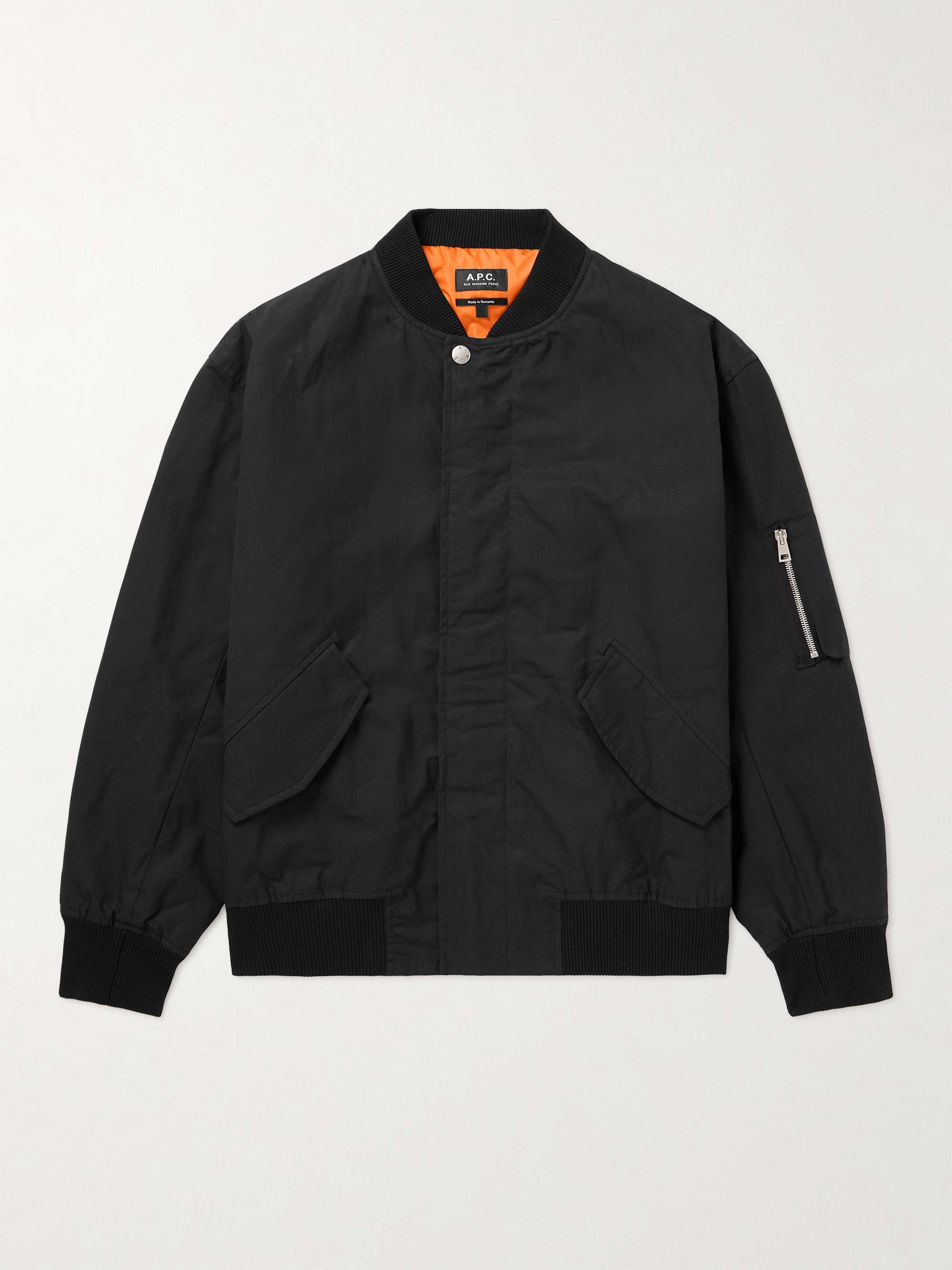 A.P.C. Cotton-Twill Bomber Jacket for Men | MR PORTER