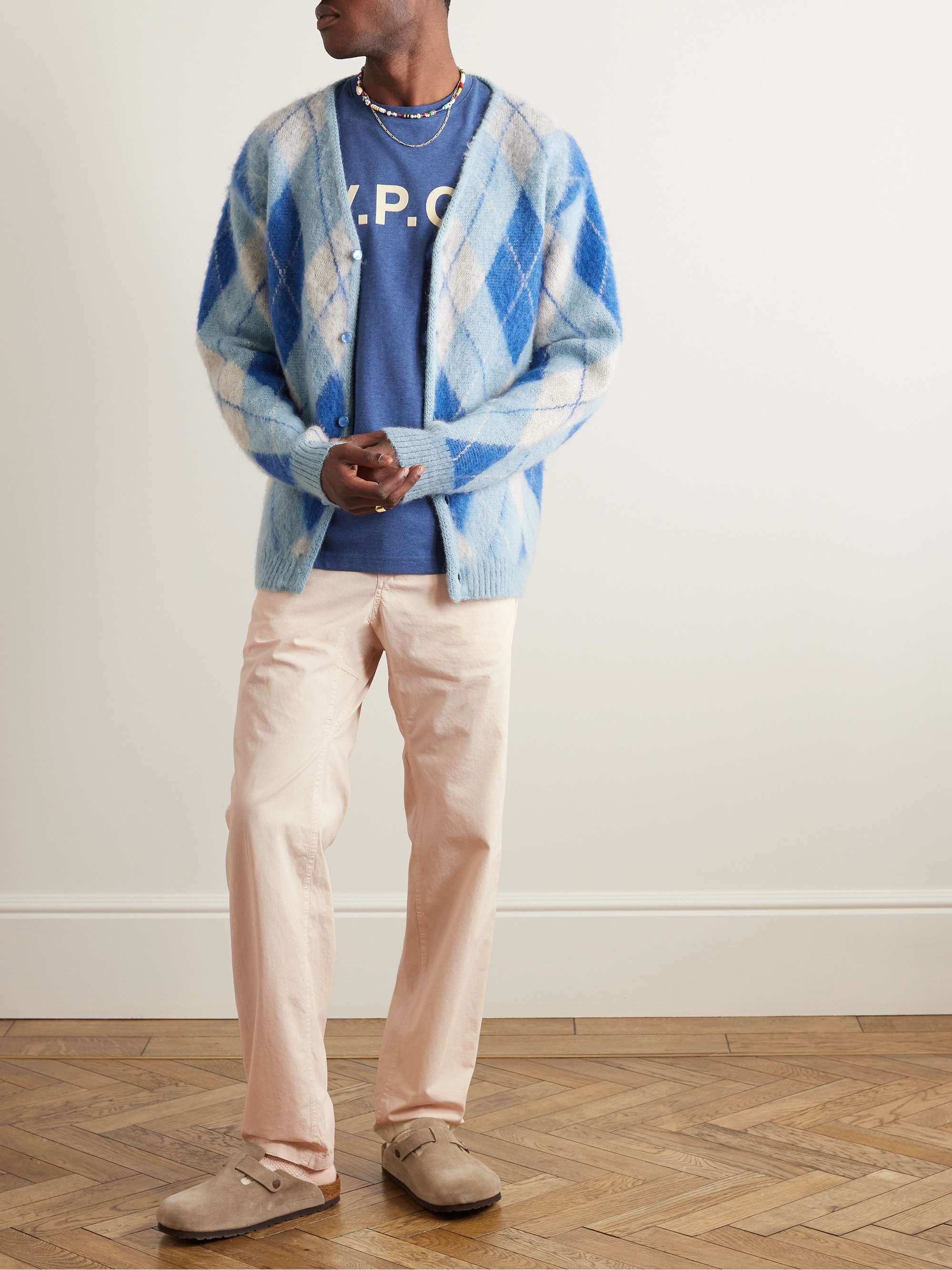 A.P.C. Chuck Straight-Leg Cotton-Twill Trousers