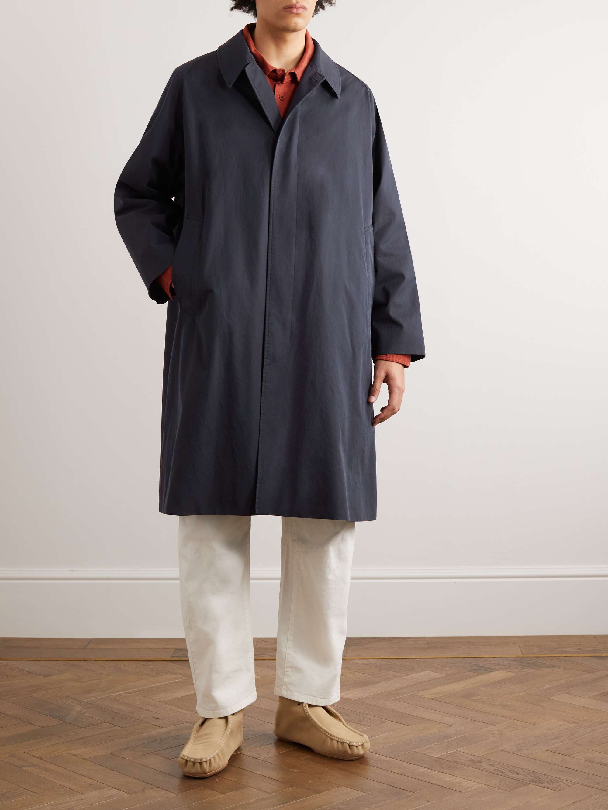 KAPTAIN SUNSHINE Cotton-Gabardine Coat