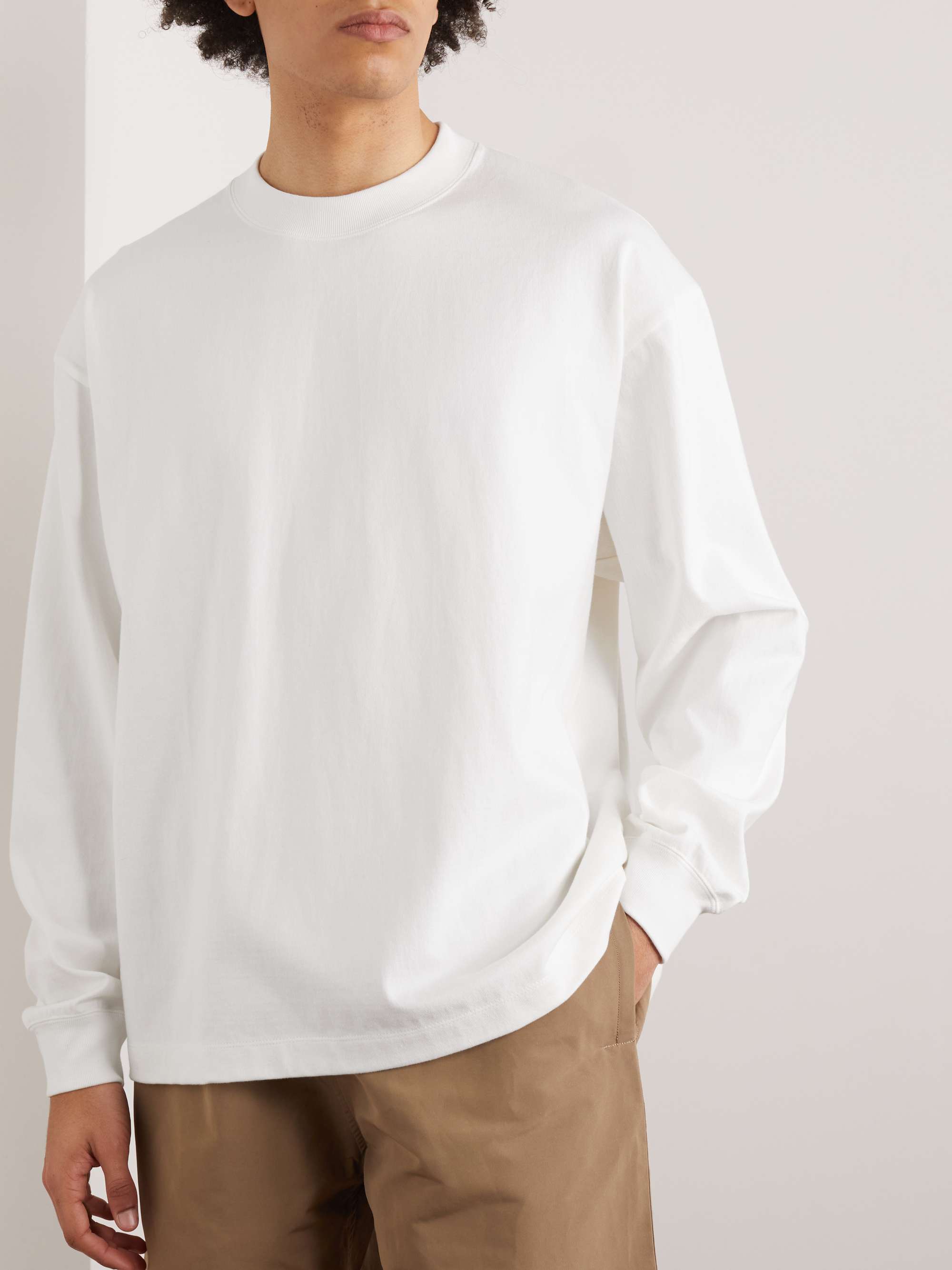 KAPTAIN SUNSHINE Suvin Supima Cotton-Jersey T-Shirt