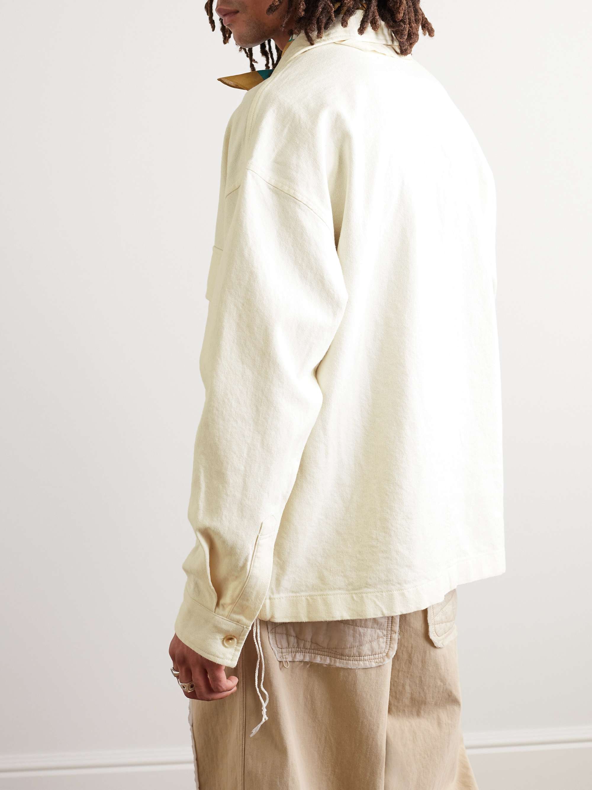 MERELY MADE Linen and Cotton-Blend Canvas Jacket