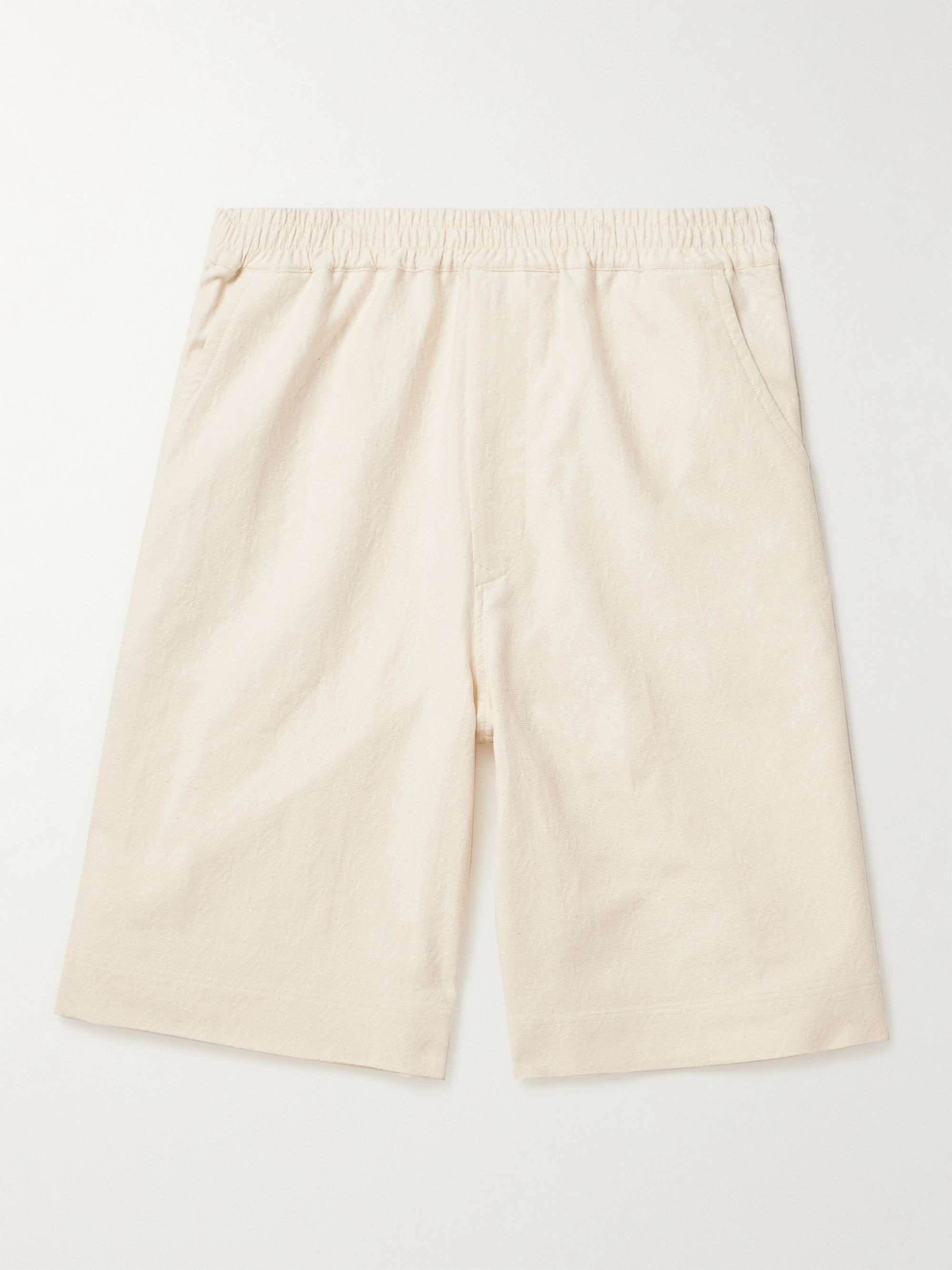 Merely Made Straight-Leg Cotton-Jacquard Shorts For Men | Mr Porter