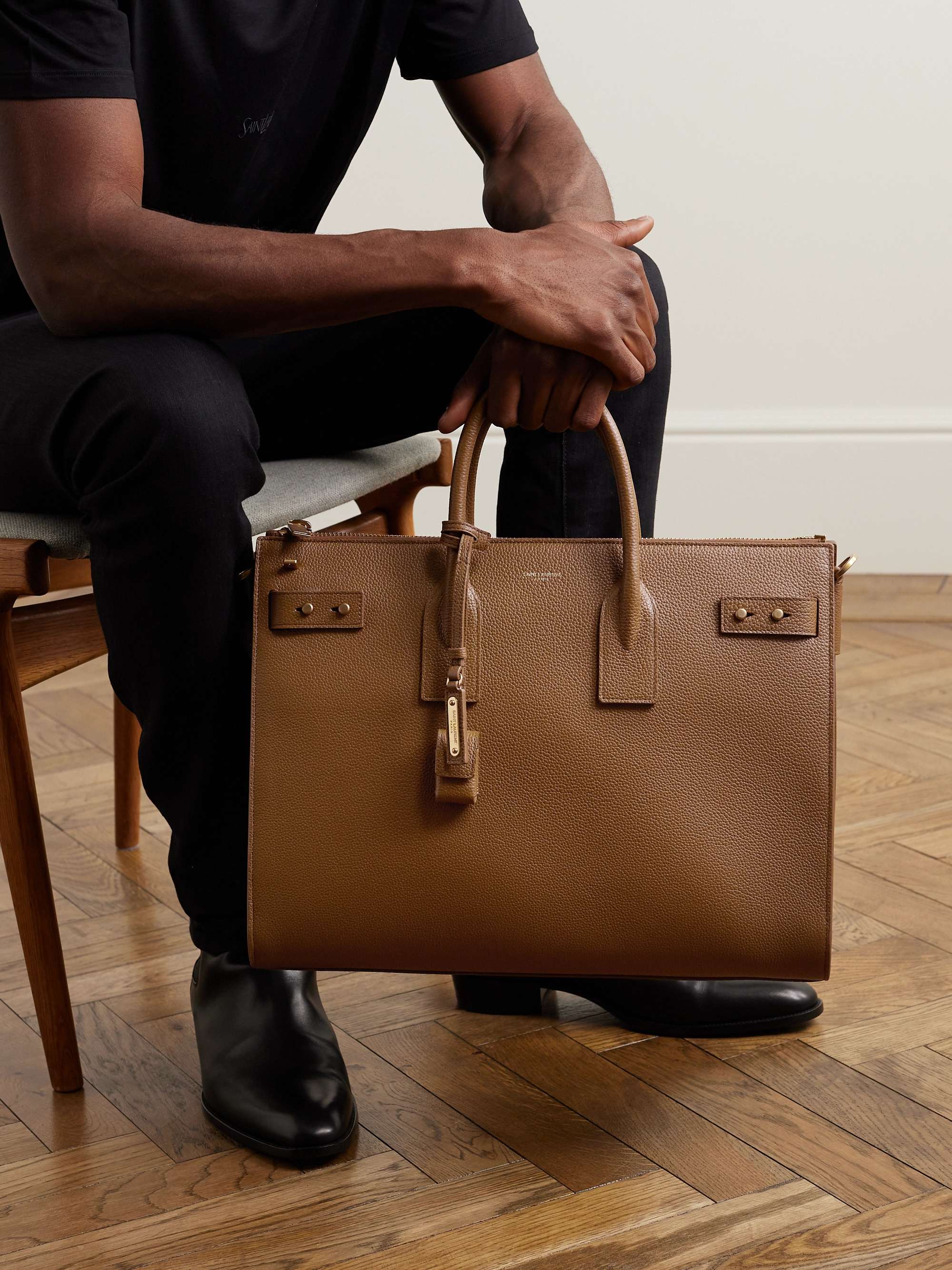 sac leather tote