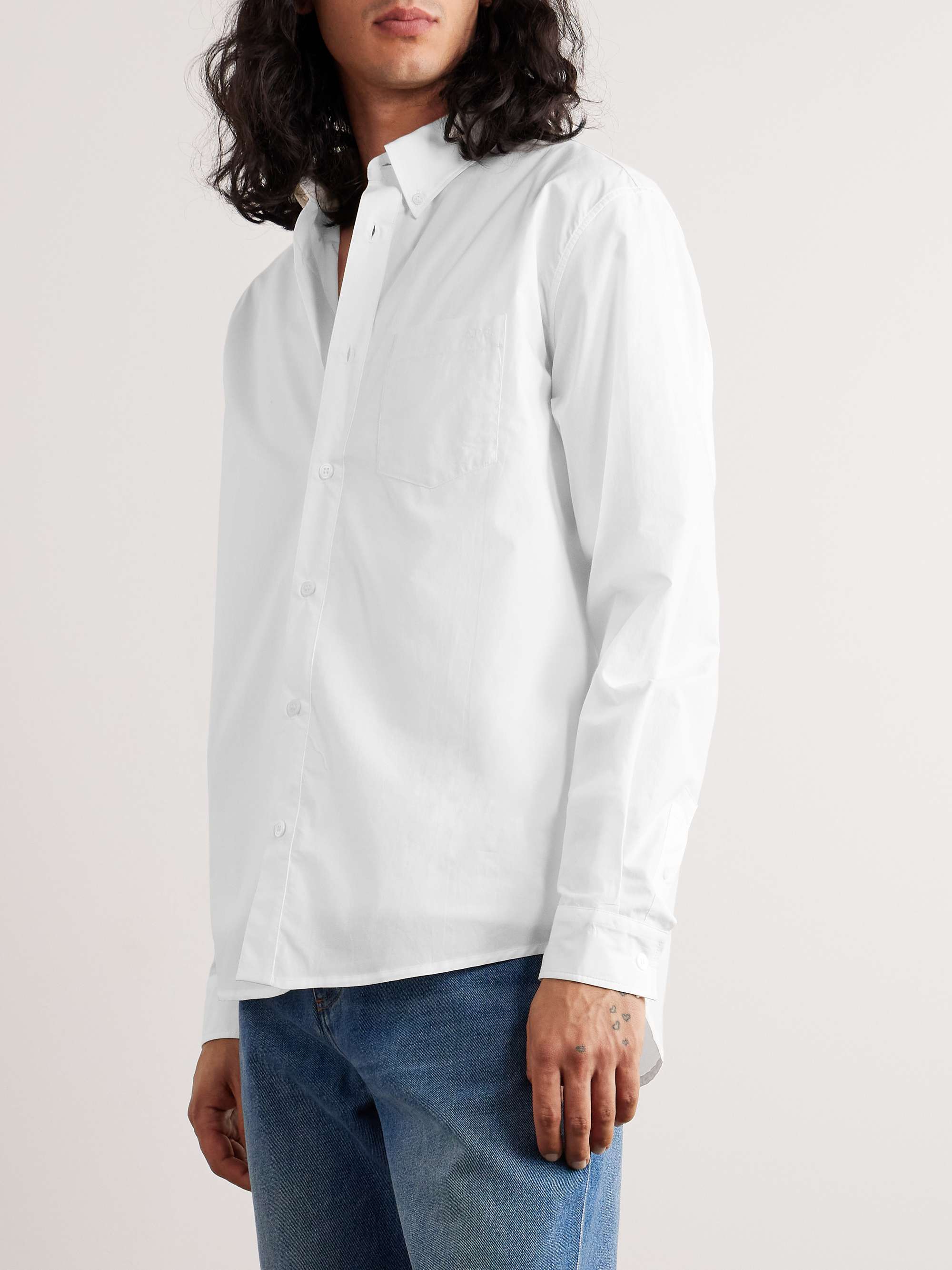 A.P.C. Edouard Button-Down Collar Cotton Shirt