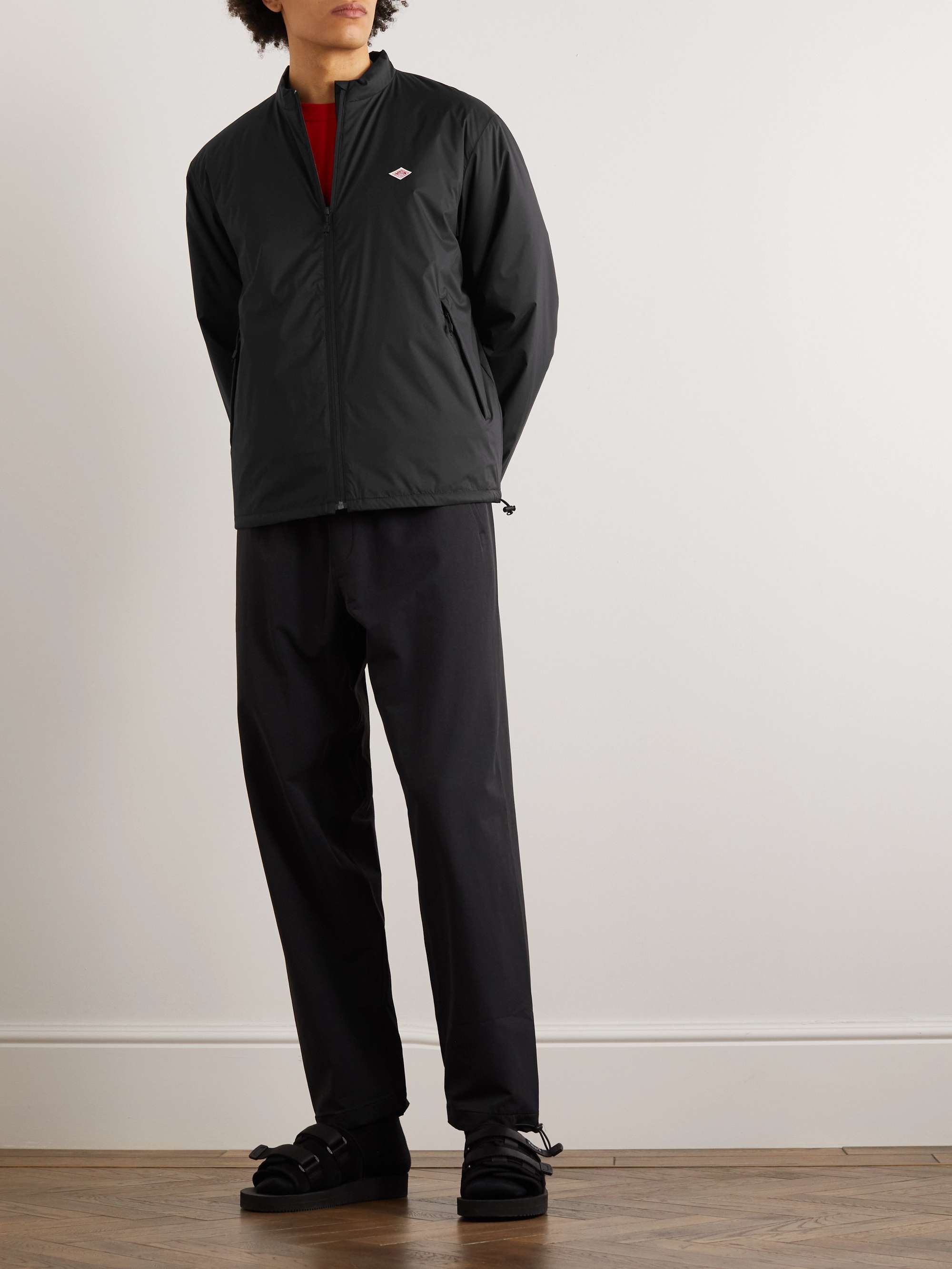 Logo-Appliquéd Shell Jacket