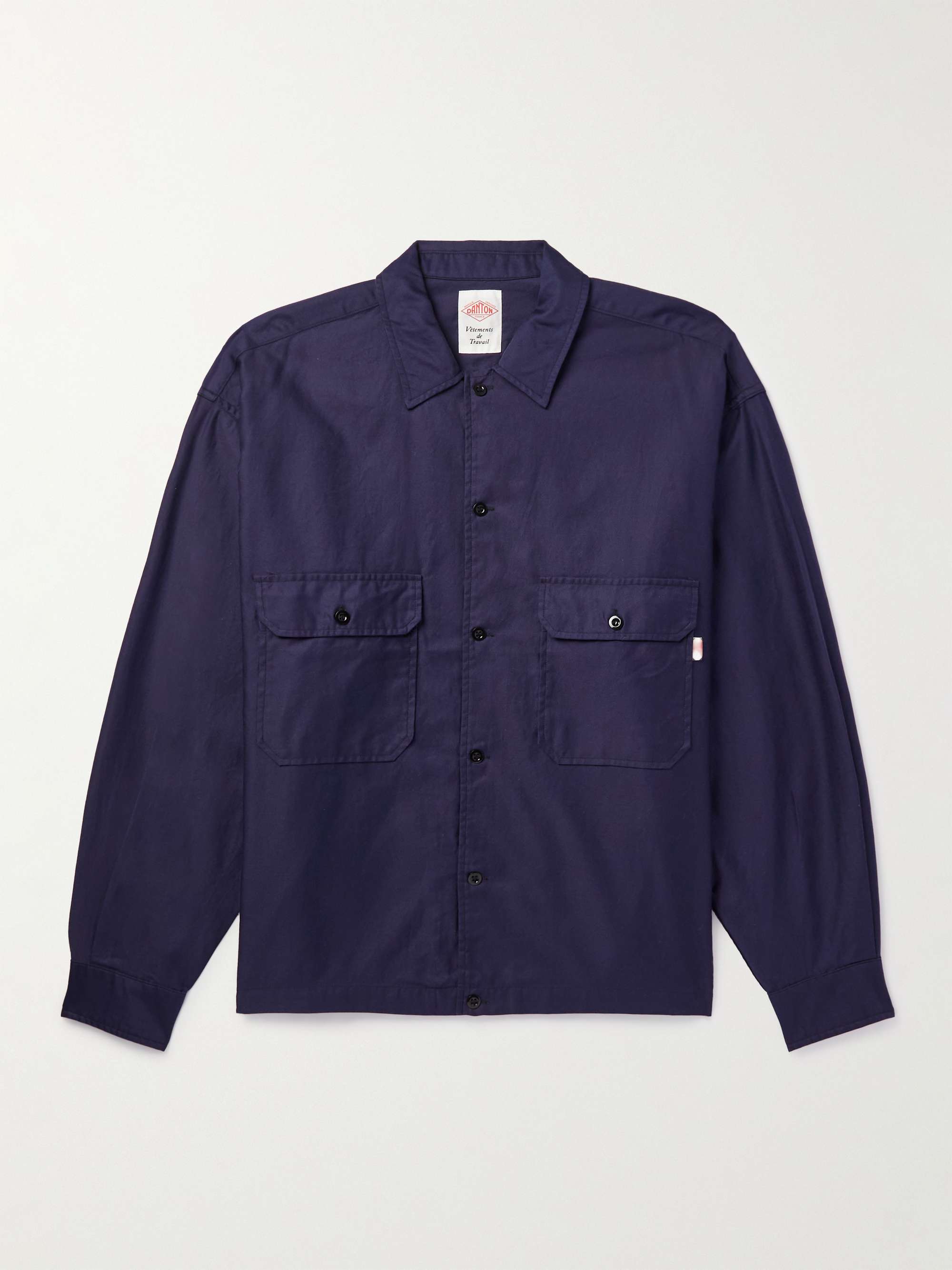 DANTON Cotton Shirt Jacket for Men | MR PORTER