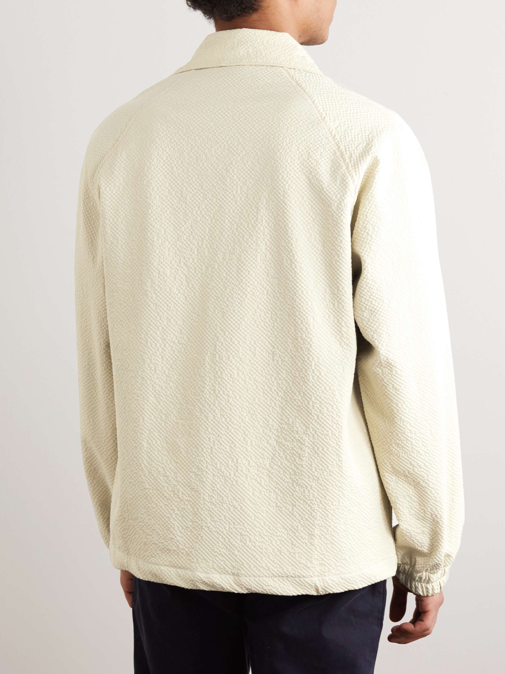 HOWLIN' Stretch-Cotton Seersucker Jacket