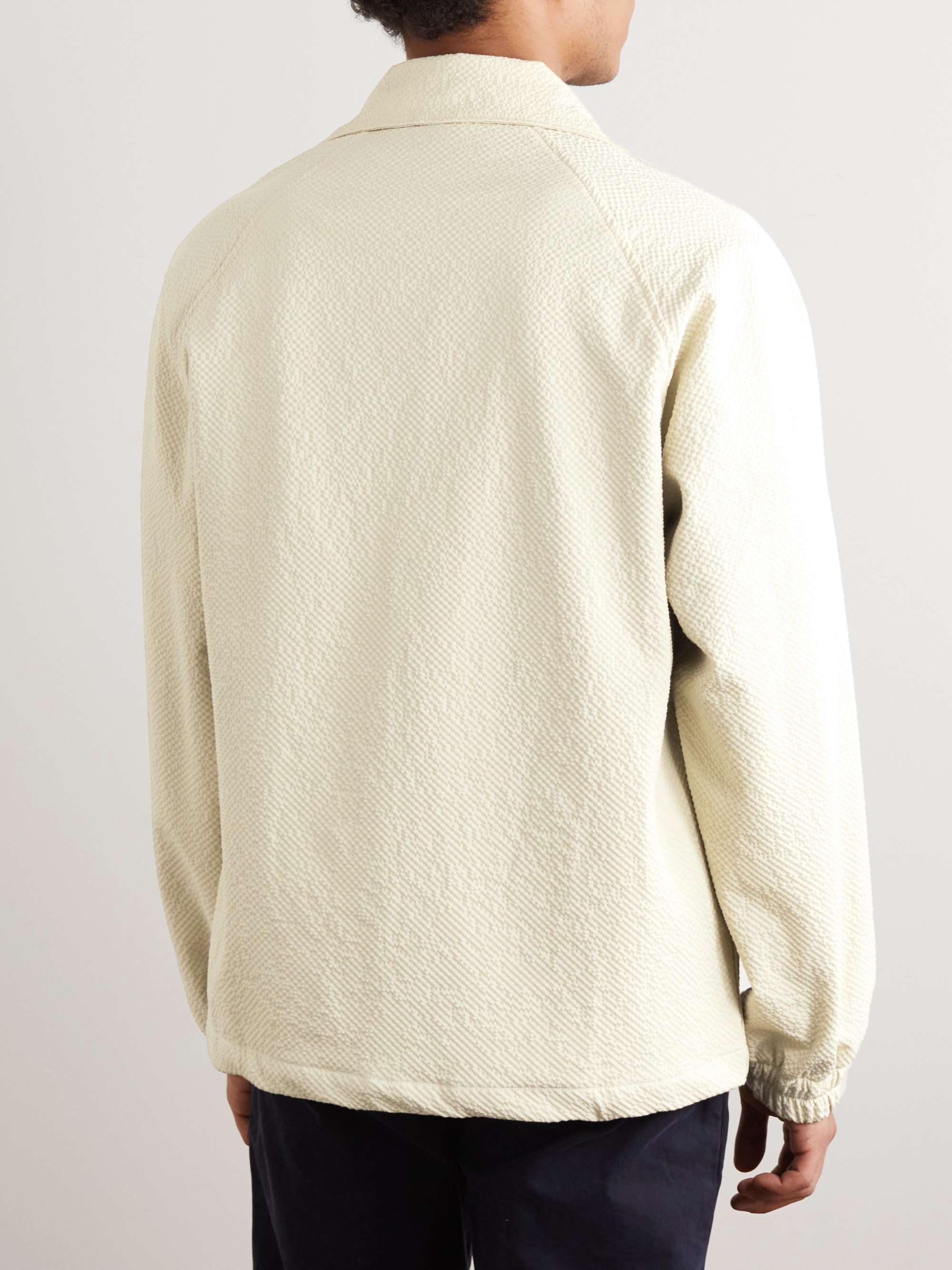 HOWLIN' Stretch-Cotton Seersucker Jacket