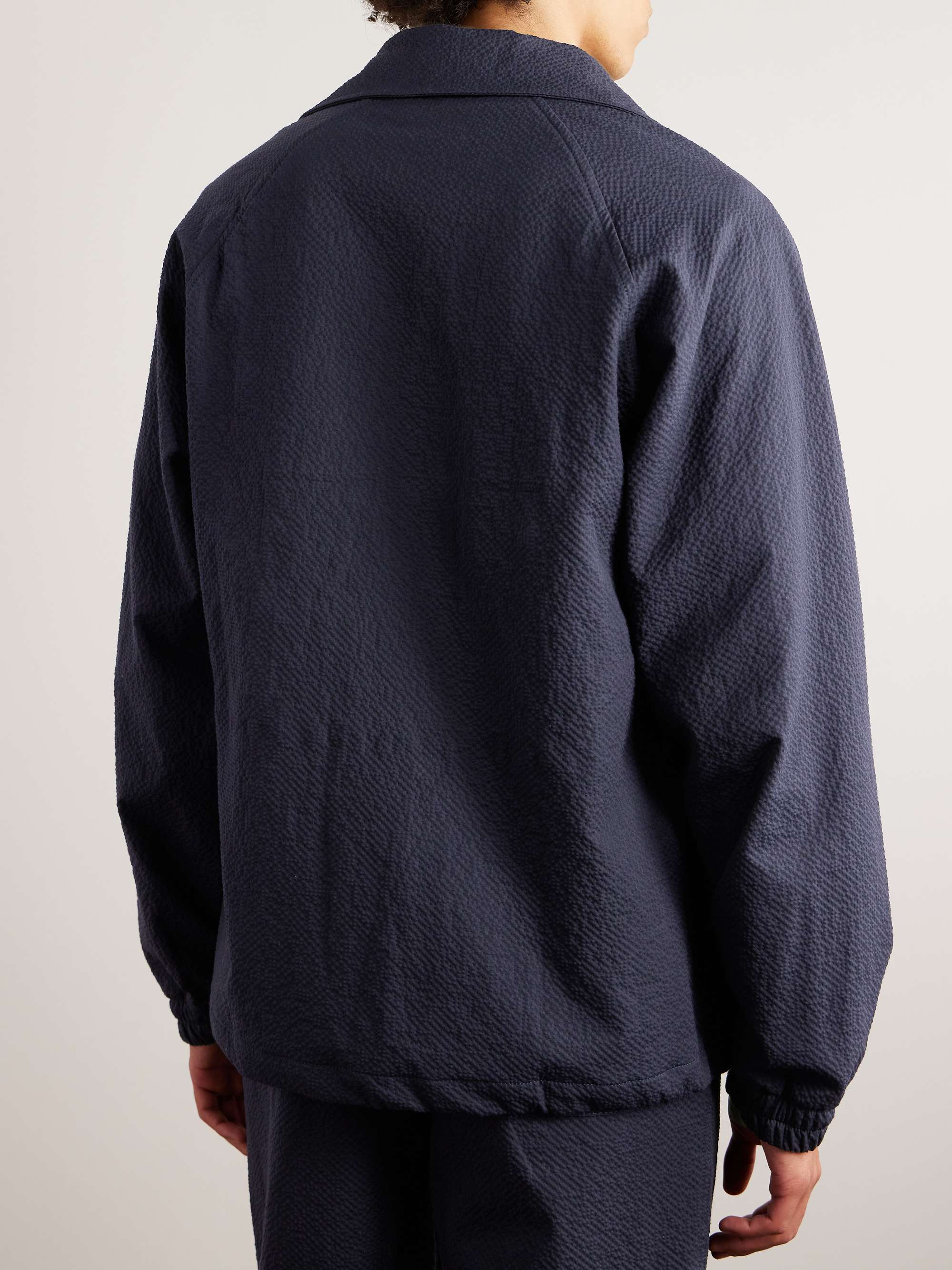 HOWLIN' Stretch-Cotton Seersucker Jacket